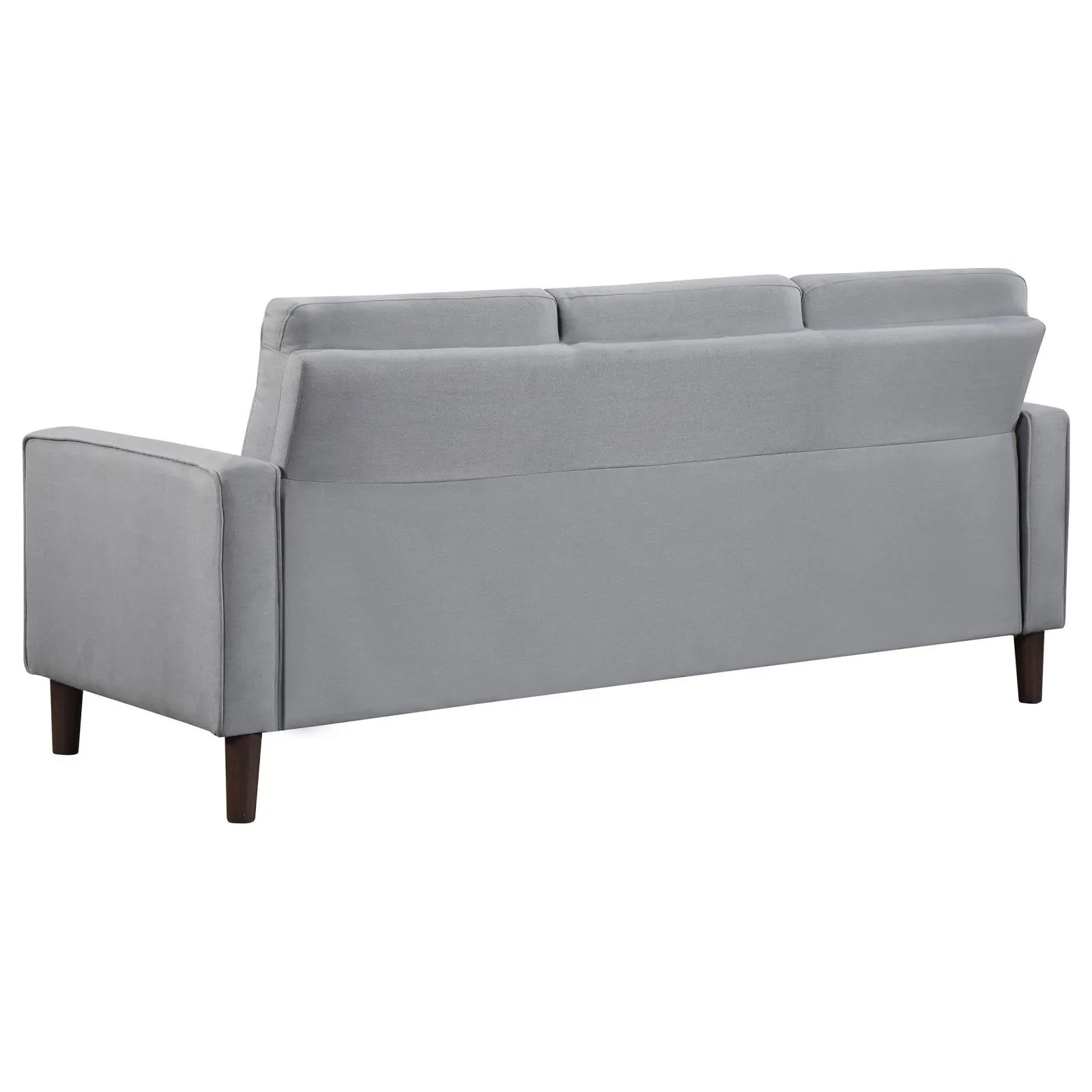 Bowen Upholstered Track Arm Tufted Sofa Grey - Image 5