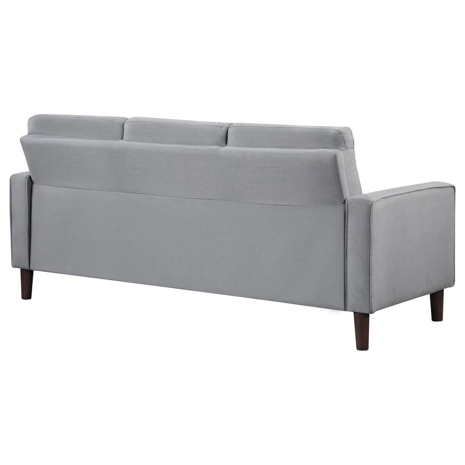 Bowen Upholstered Track Arm Tufted Sofa Grey - Image 6