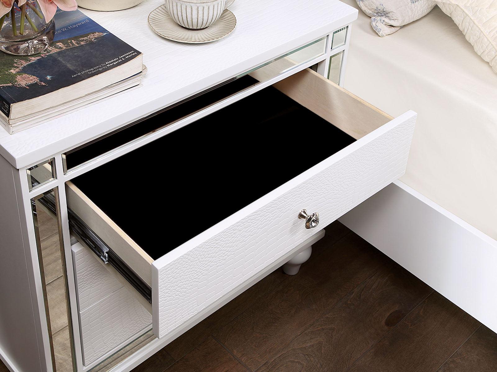 Brachium White Night Stand - Image 2