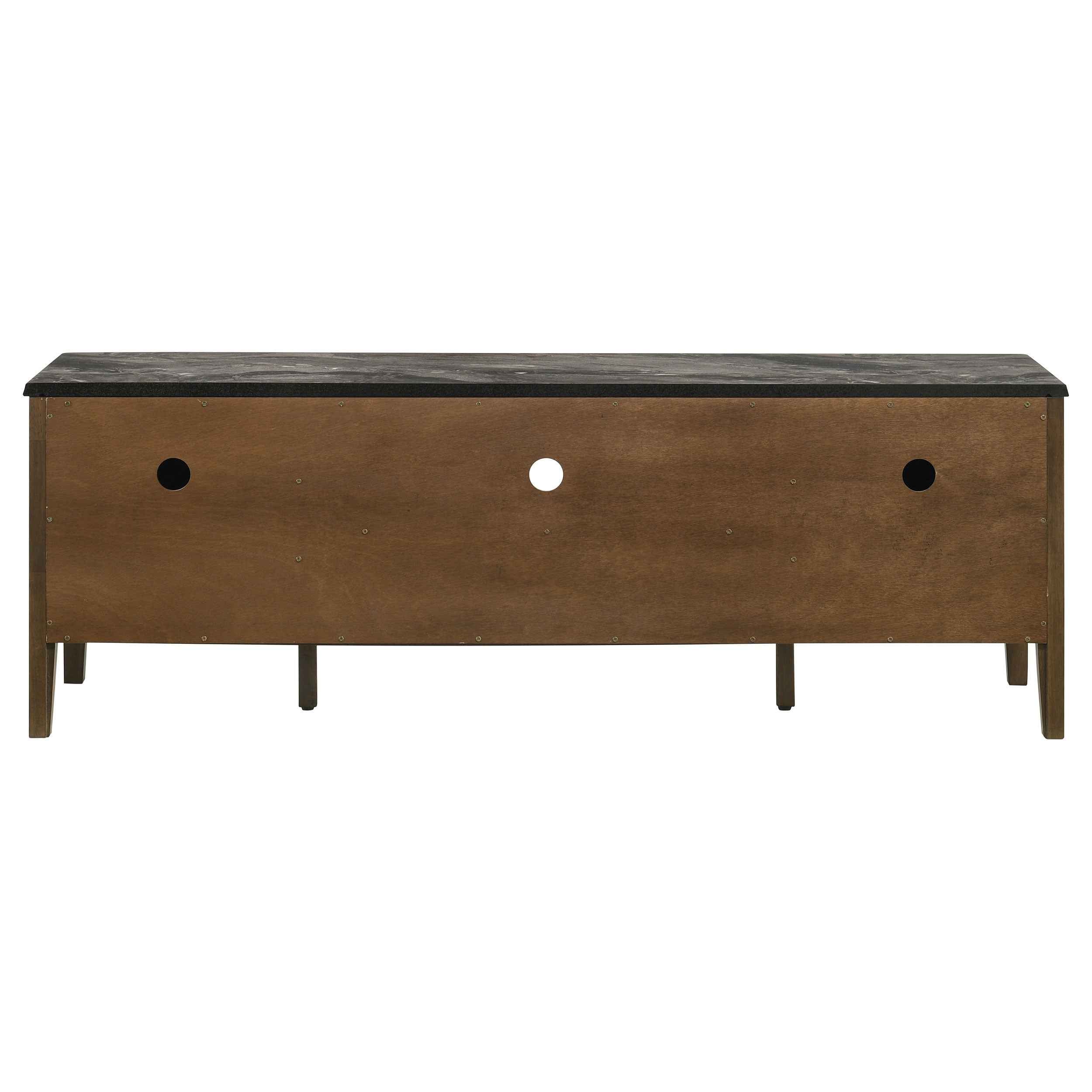 Bradley Smokey Grey/Brown 63-inch 2-Door SmartTop TV Stand - Image 8