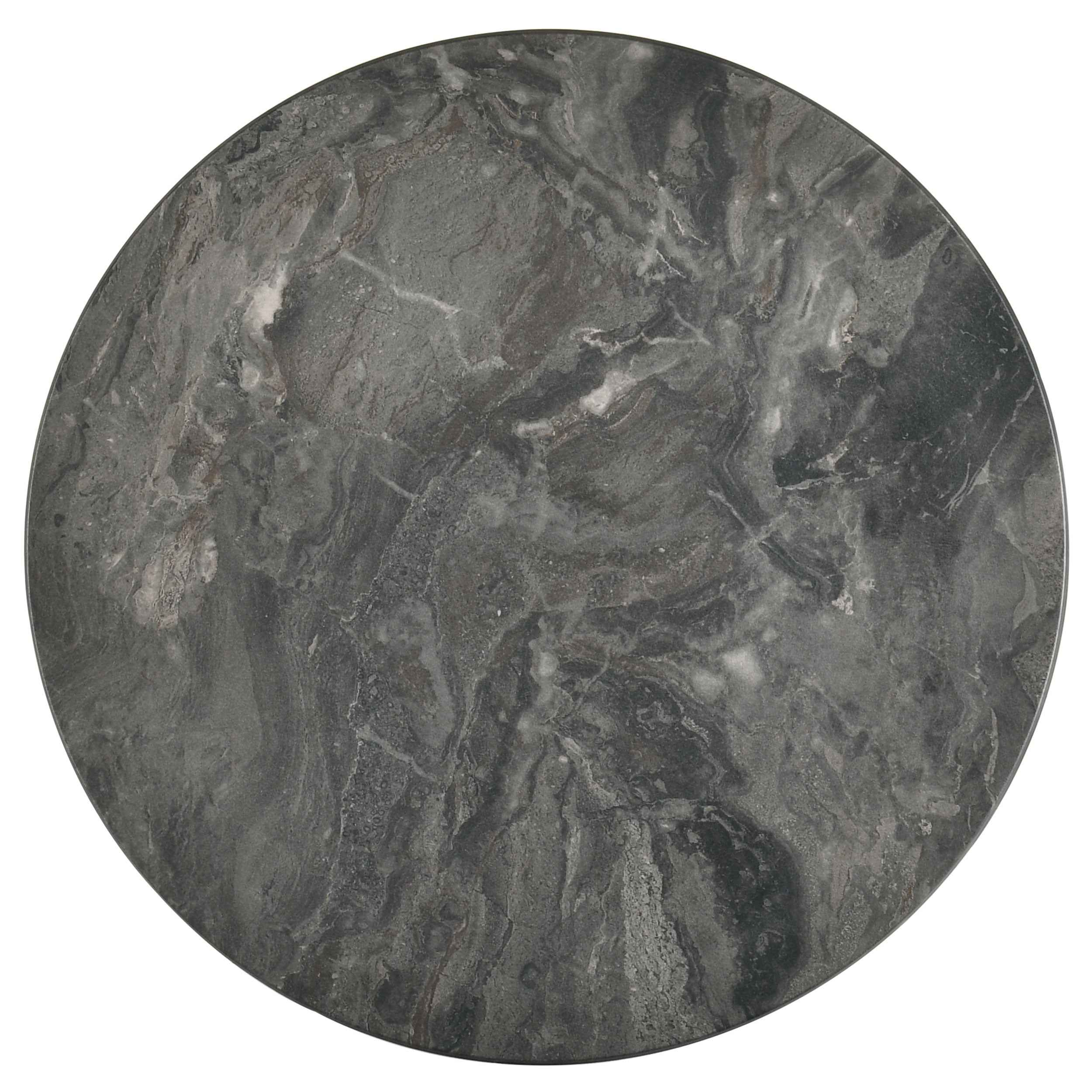 Bradley Smokey Grey/Dark Brown 3-Piece Round SmartTop Coffee Table Set - Image 6