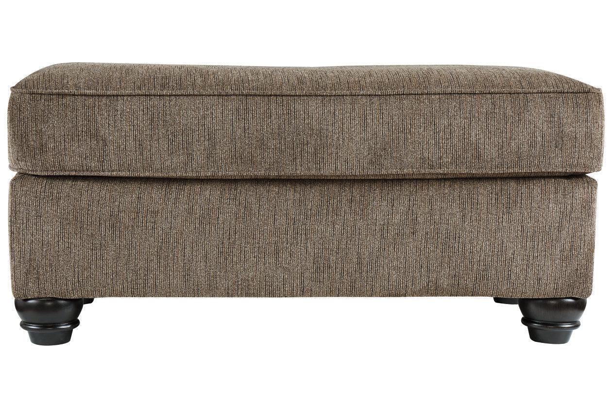 Braemar Brown Ottoman - Image 2