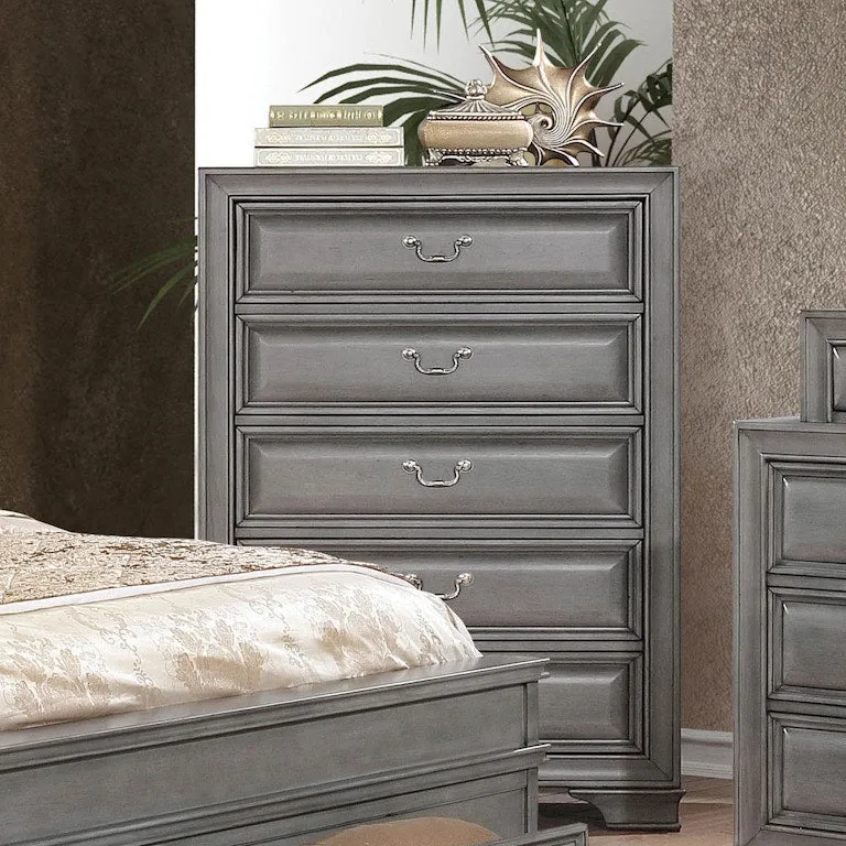 Brandt Gray 5-Piece Queen Bedroom Set - Image 6