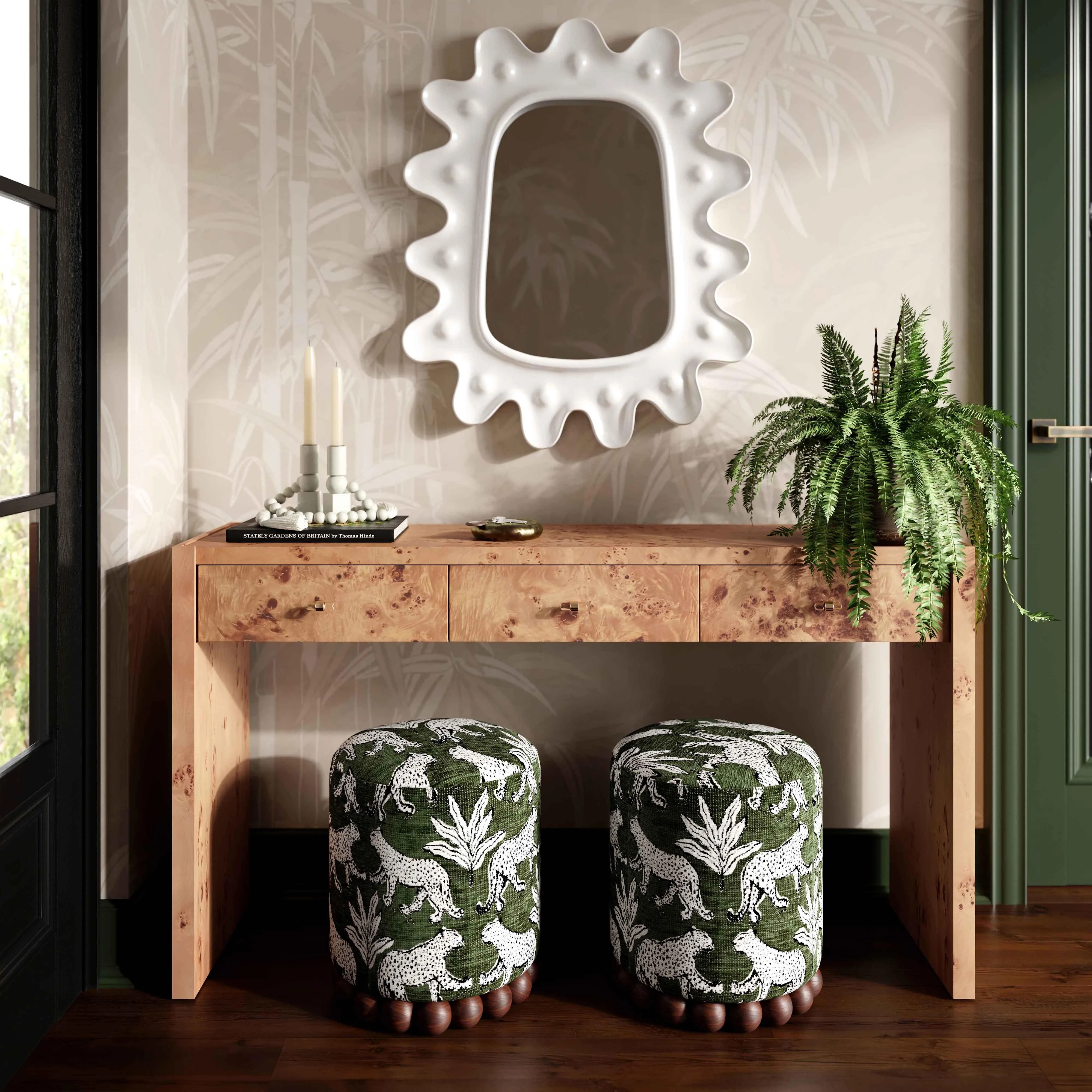 Brandyss Burl Console Table - Image 12