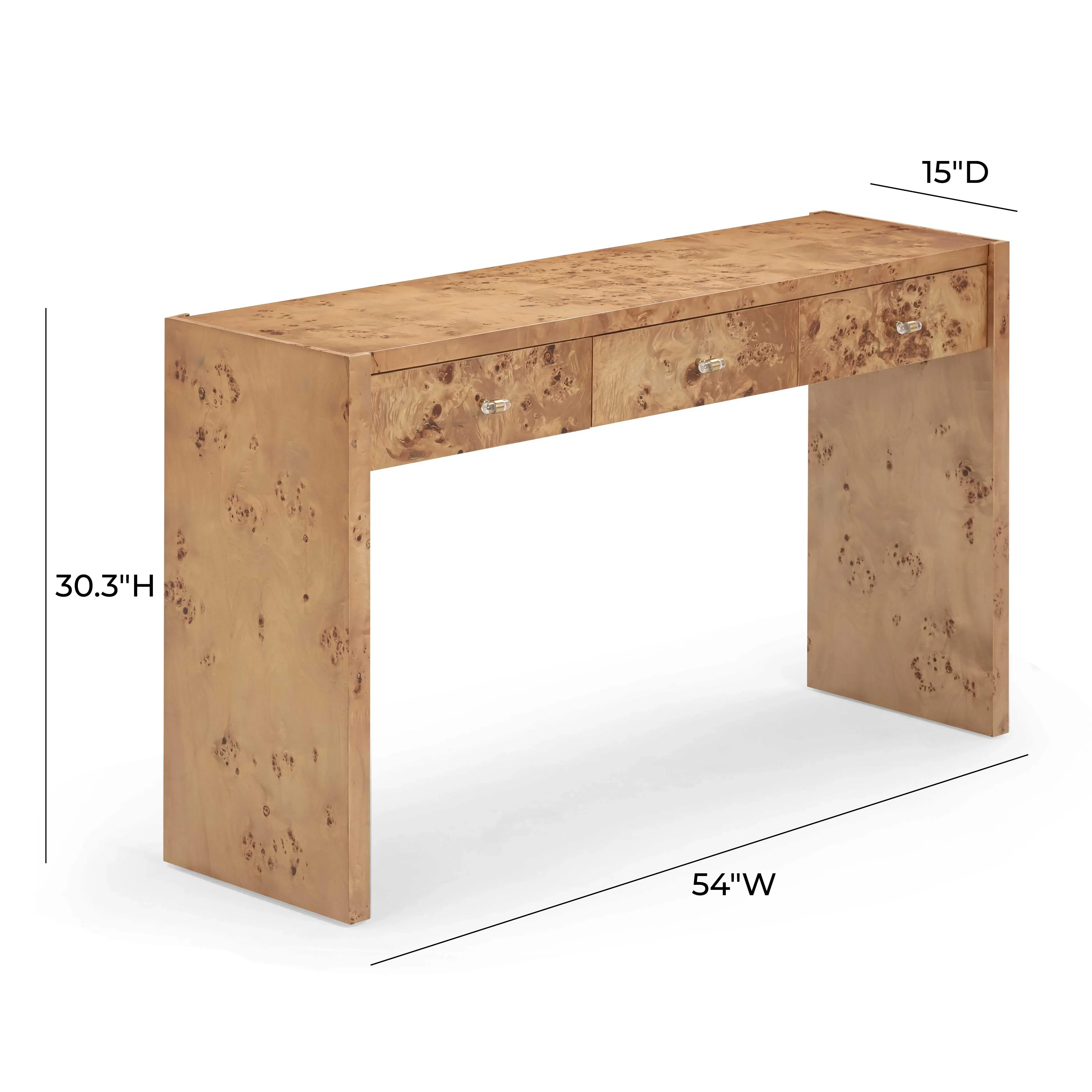 Brandyss Burl Console Table - Image 20
