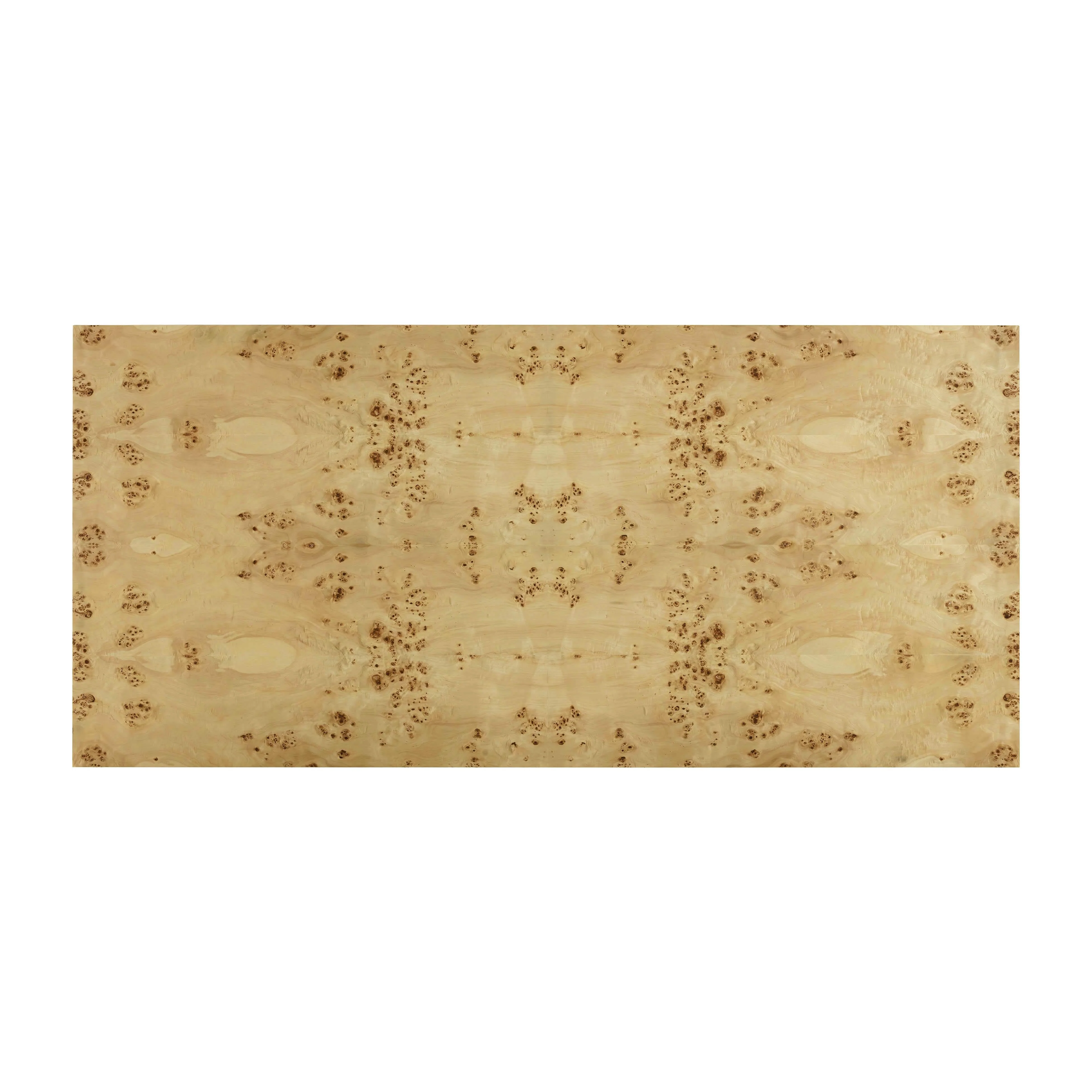 Brandyss Natural Burl 90" Rectangular Dining Table - Image 7