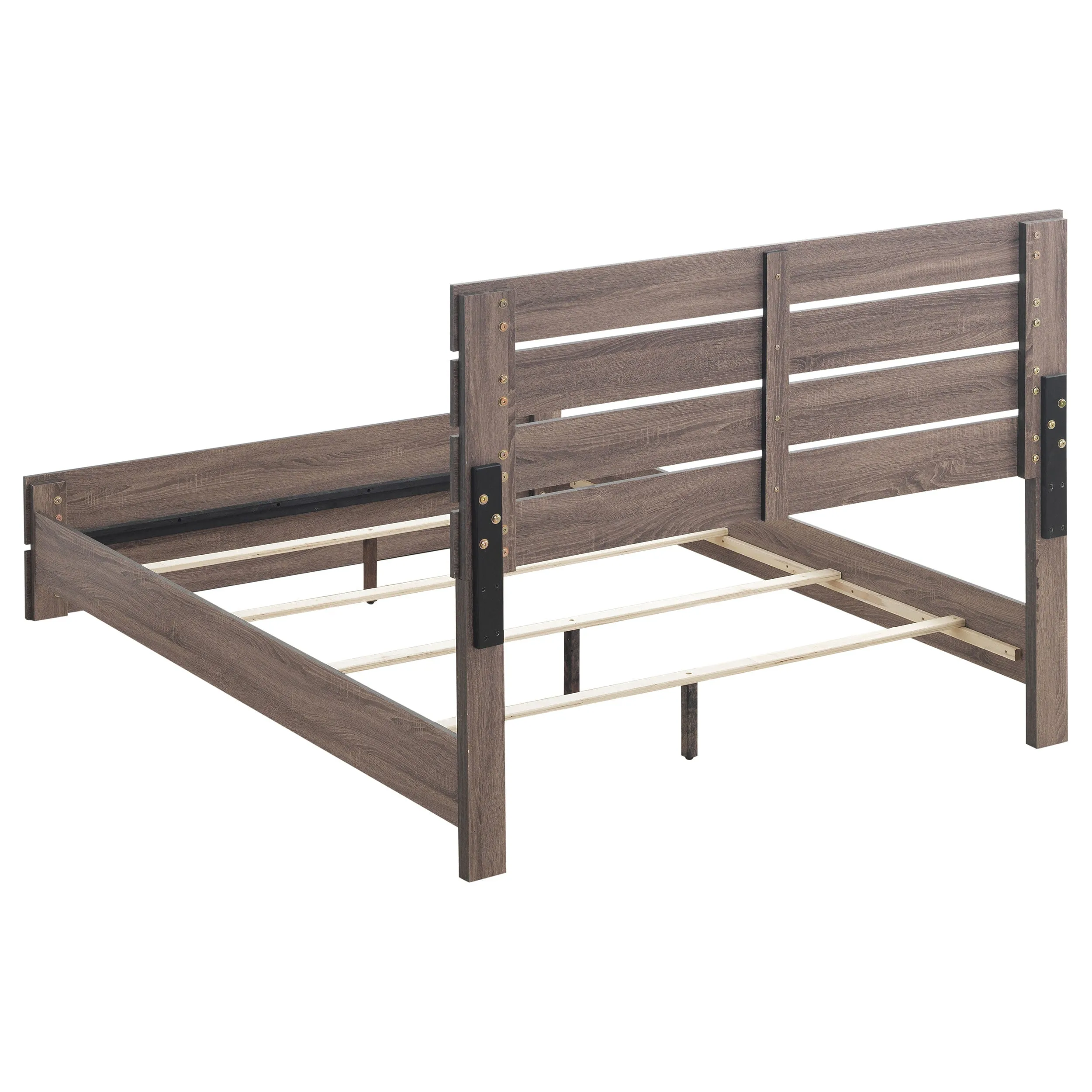 Brantford Barrel Oak 5-Piece Eastern King Panel Bedroom Set - Image 18