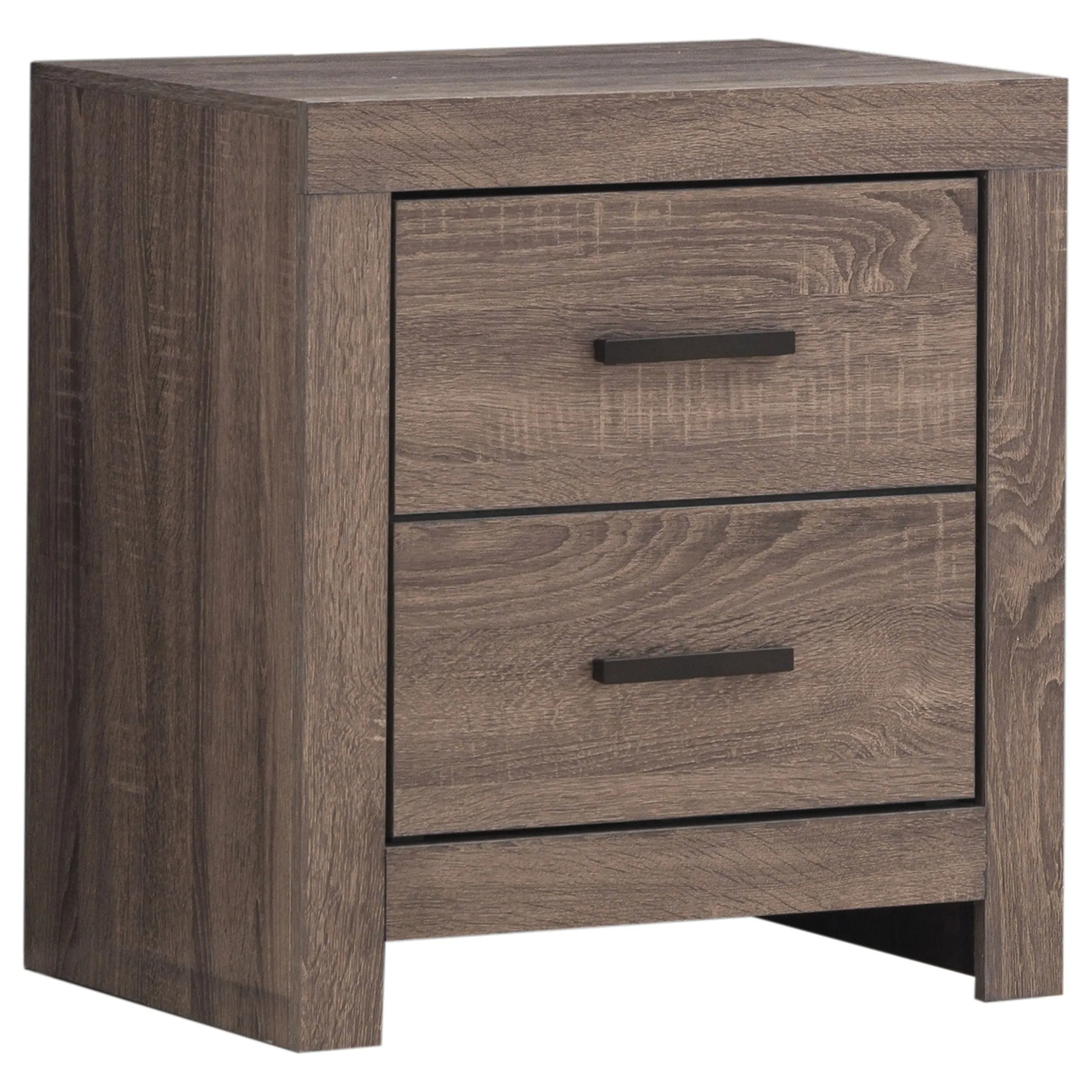 Brantford Barrel Oak 5-Piece Eastern King Panel Bedroom Set - Image 19