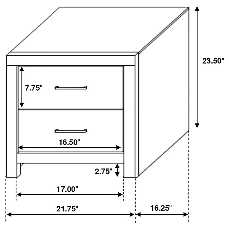 Brantford Barrel Oak 5-Piece Queen Storage Bedroom Set - Image 15