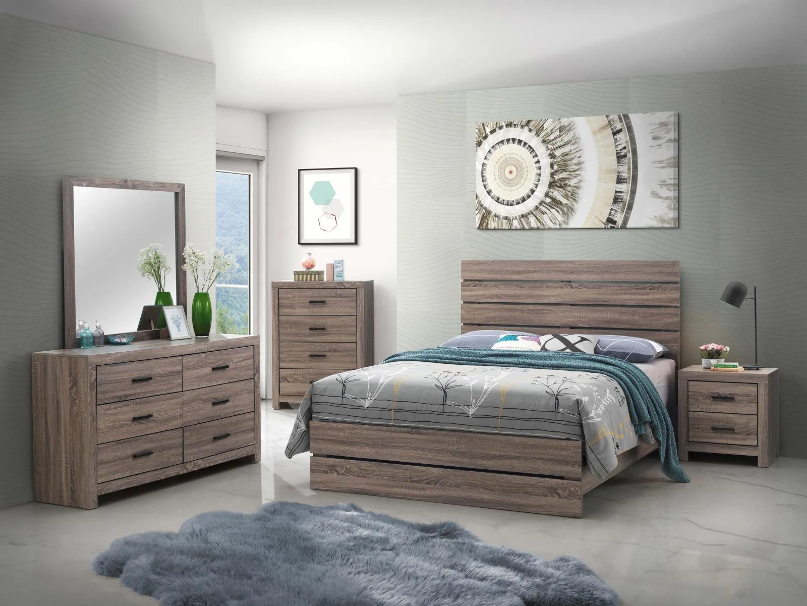 Brantford Barrel Oak 6-Drawer Dresser - Image 12
