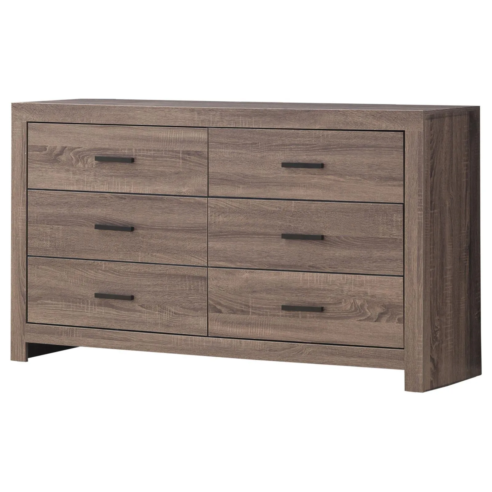 Brantford Barrel Oak 6-Drawer Dresser - Image 4
