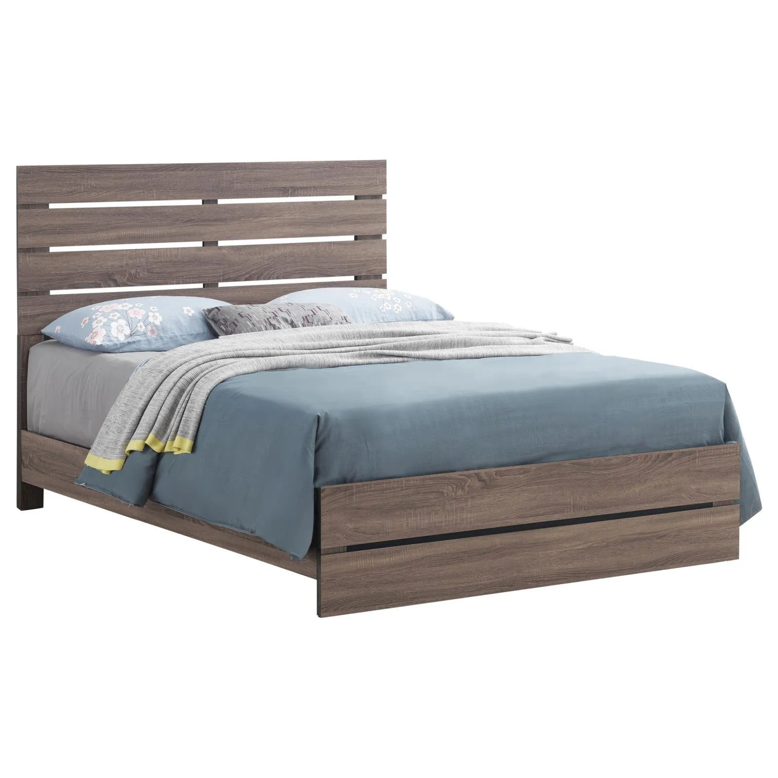 Brantford Barrel Oak Eastern King Panel Bed - Image 2