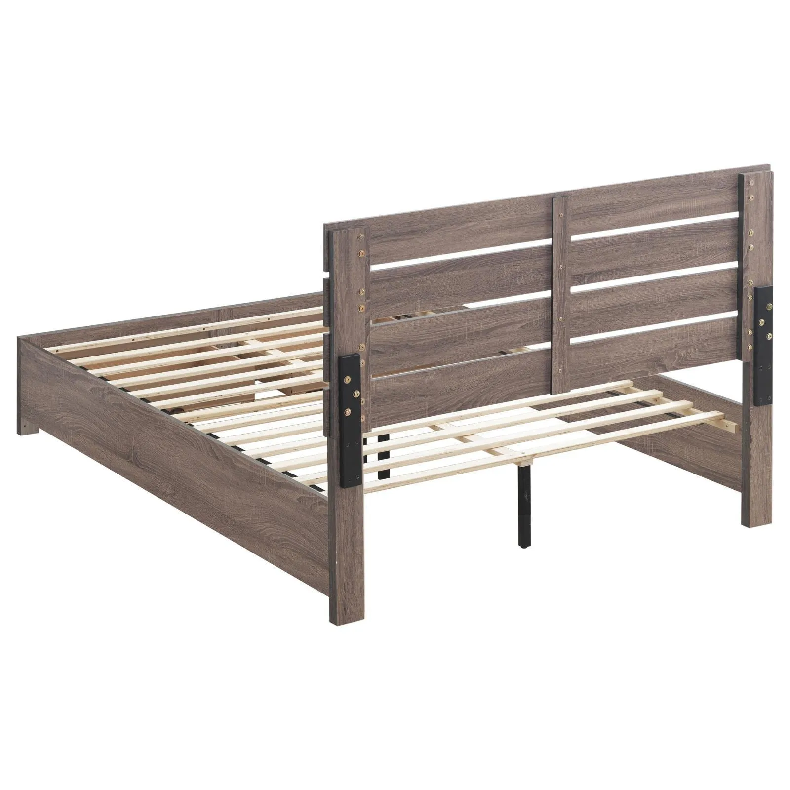 Brantford Barrel Oak Queen Storage Bed - Image 4