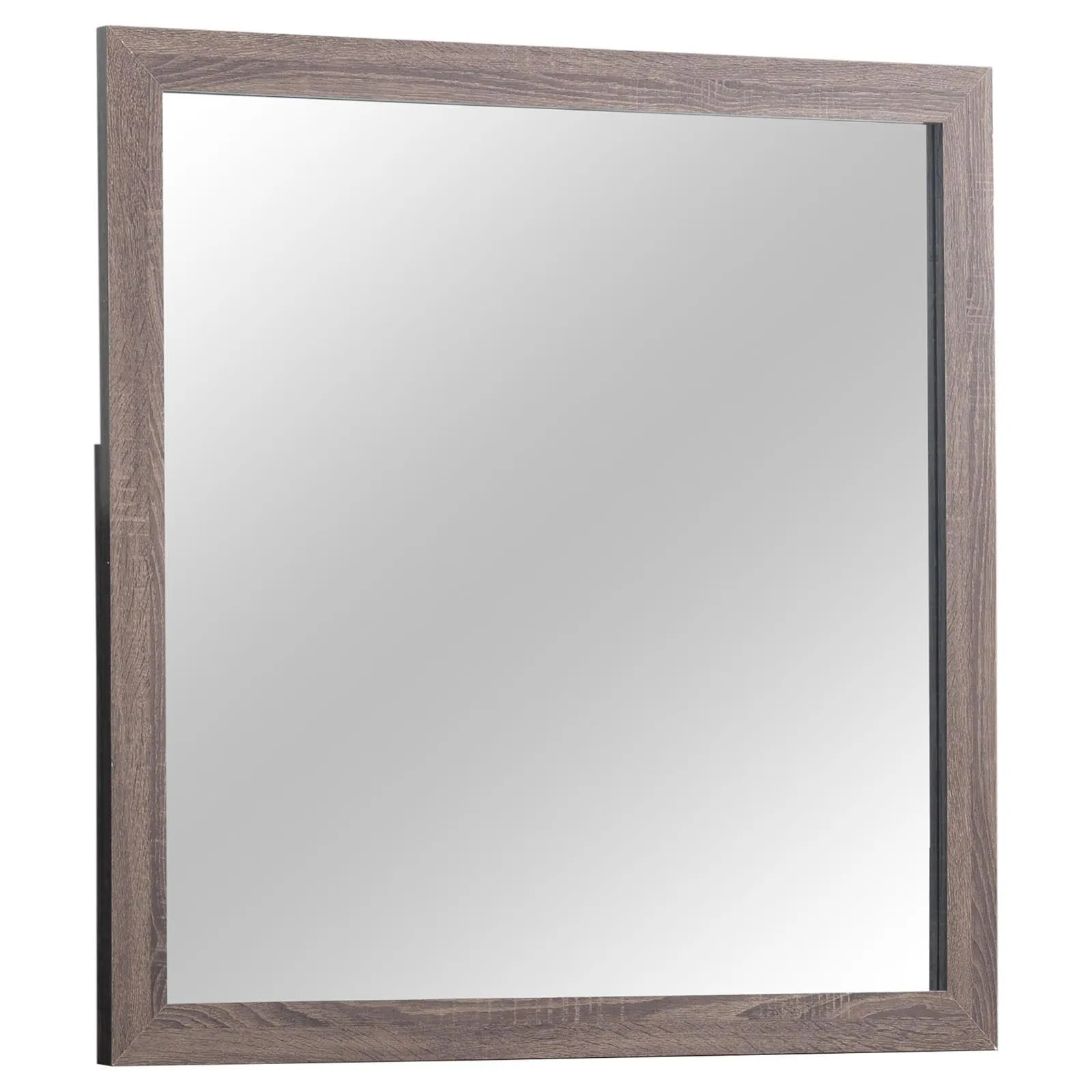 Brantford Barrel Oak Rectangle Dresser Mirror - Image 5