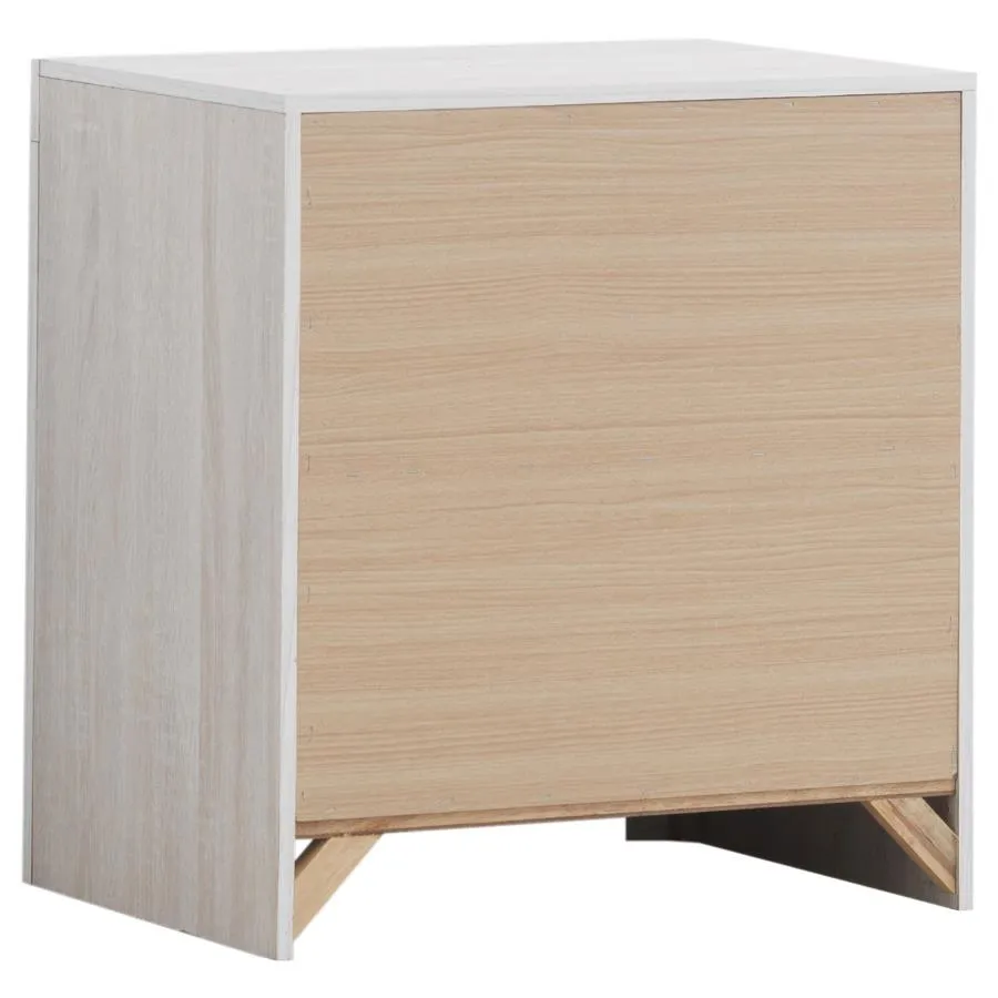Brantford White 5-Piece Eastern King Bedroom Set - Image 6
