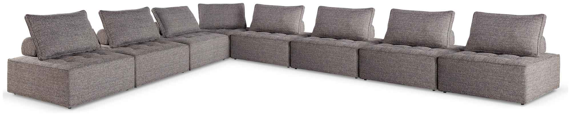 Bree Zee Brown 8-Piece Outdoor Modular Seating - Image 13