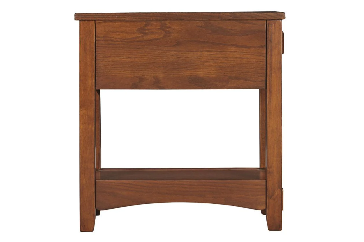 Breegin Brown Chairside End Table - Image 6