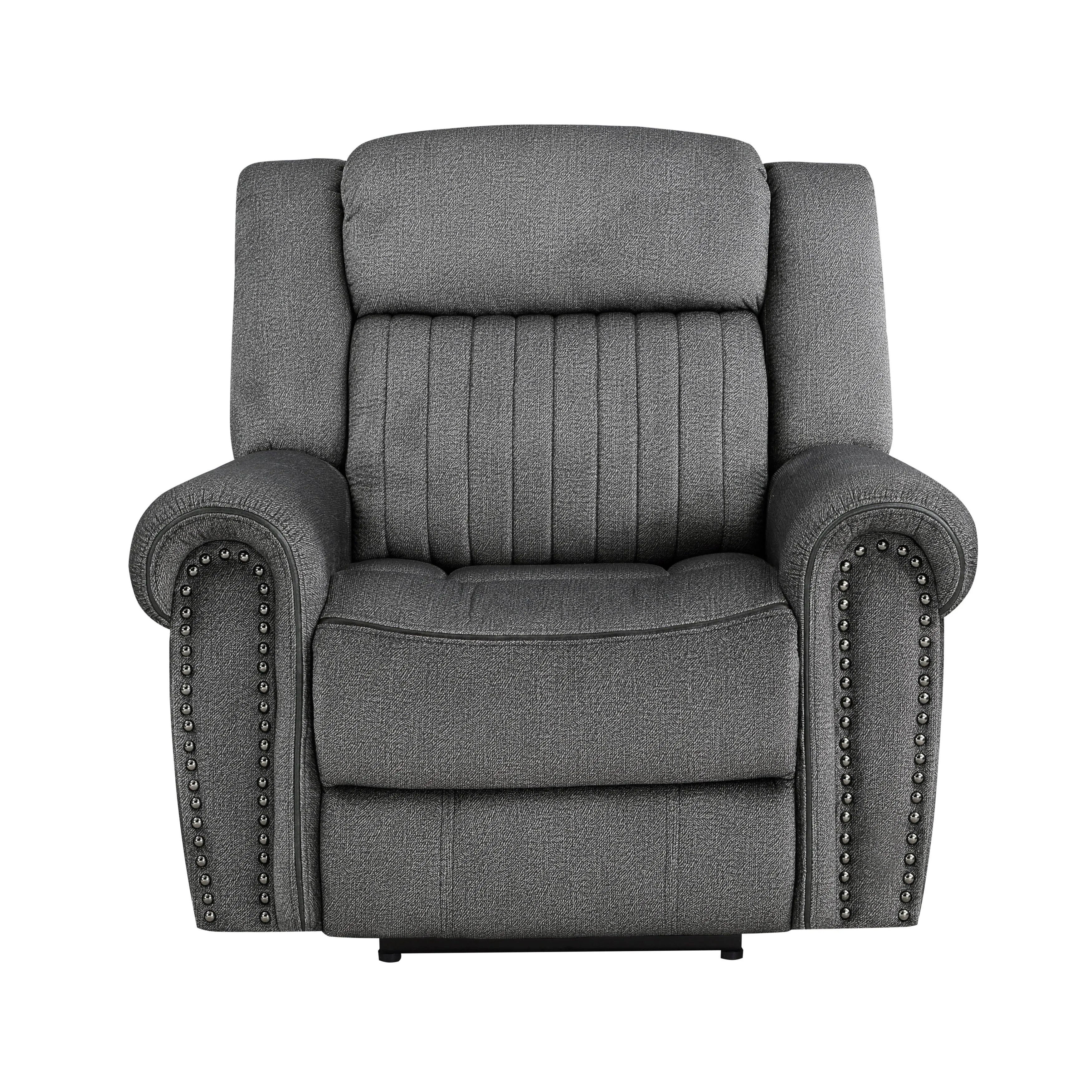 Brennen Charcoal Power Reclining Chair - Image 2