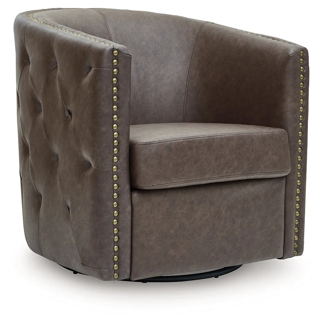Brentlow Granite Swivel Accent Chair - Image 3