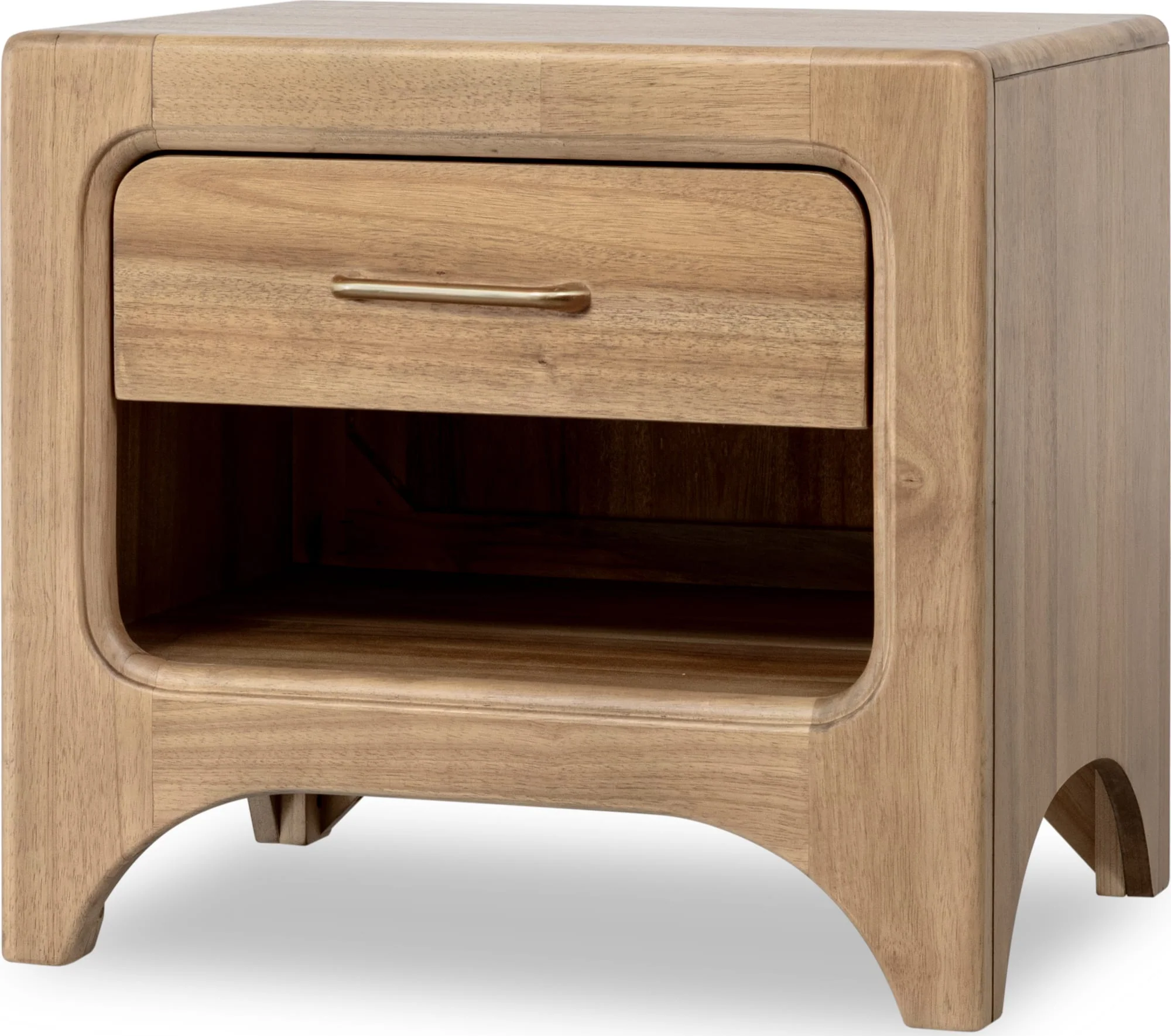Brentwood Brioche One Drawer Nightstand w/CM - Image 2