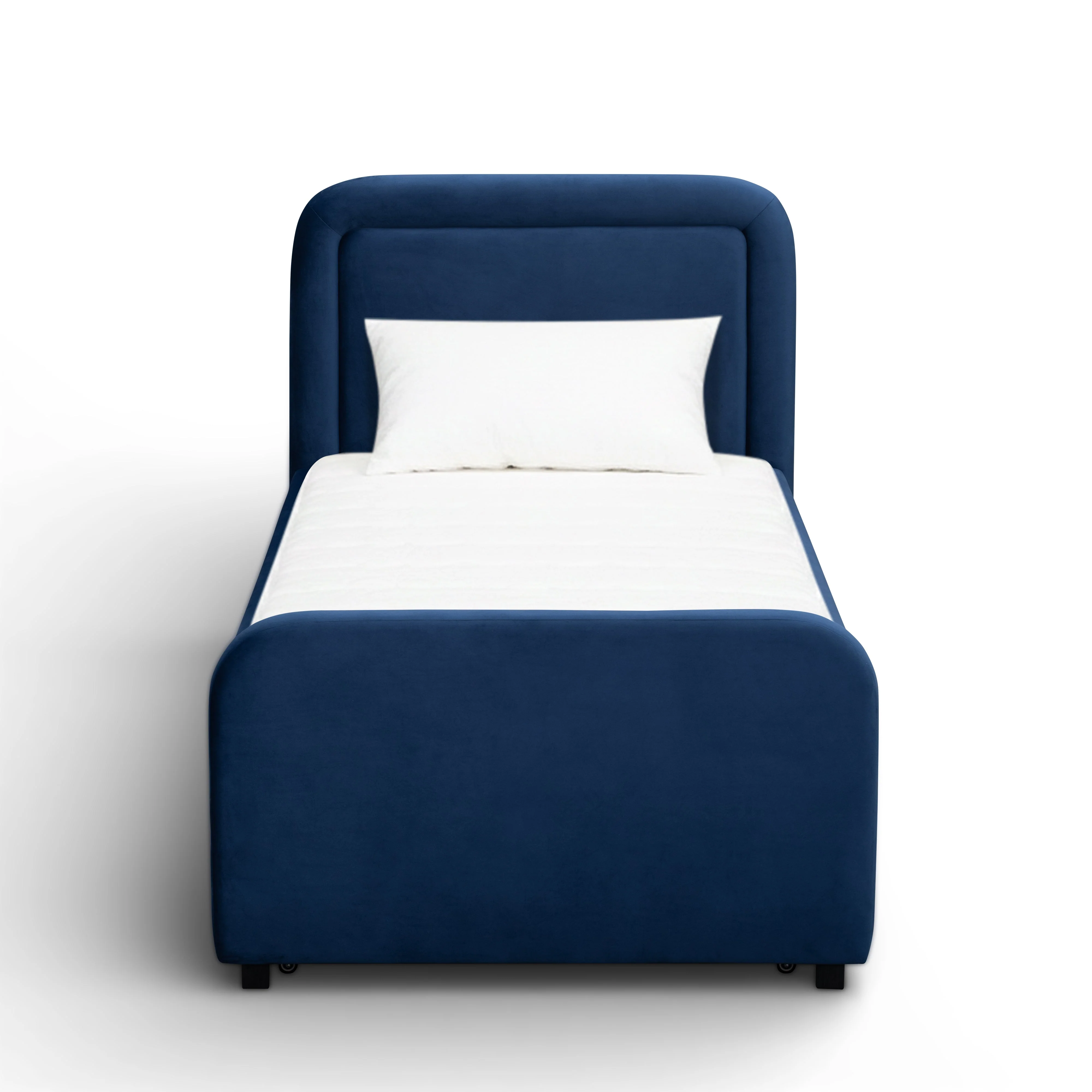 Briella Performance Velvet Trundle Bed in Twin - Image 12