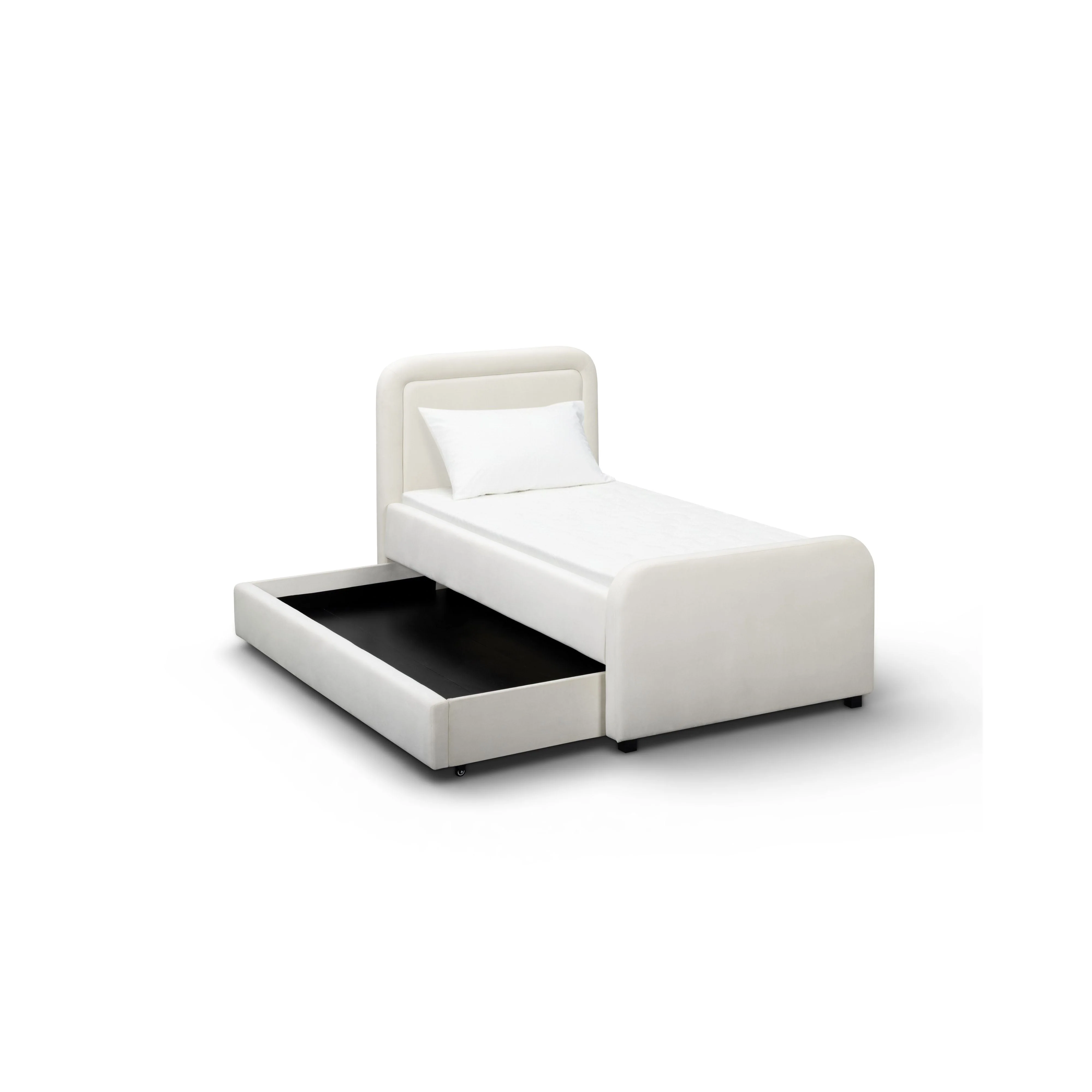Briella Performance Velvet Trundle Bed in Twin - Image 21