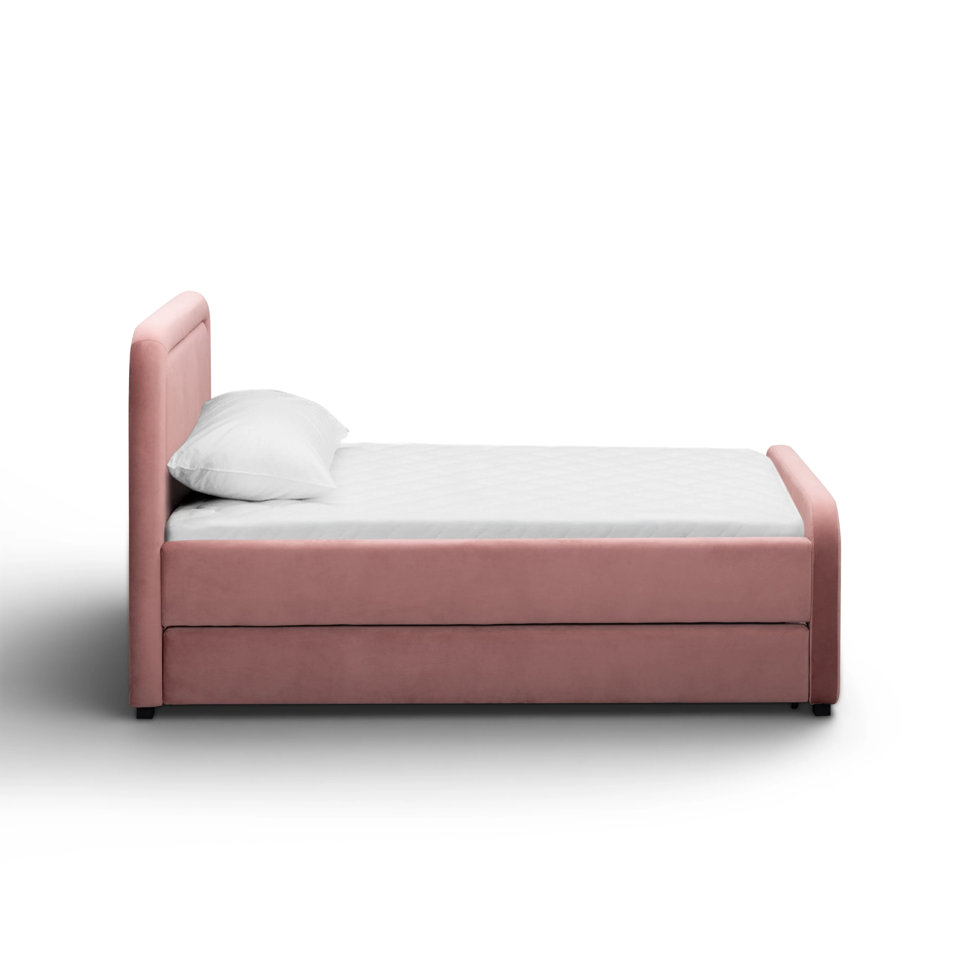Briella Performance Velvet Trundle Bed in Twin - Image 9