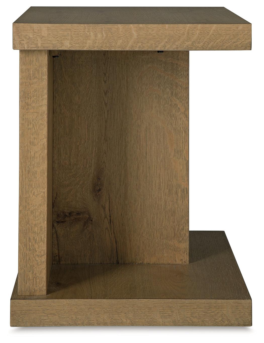 Brinstead Light Brown Chairside End Table - Image 3