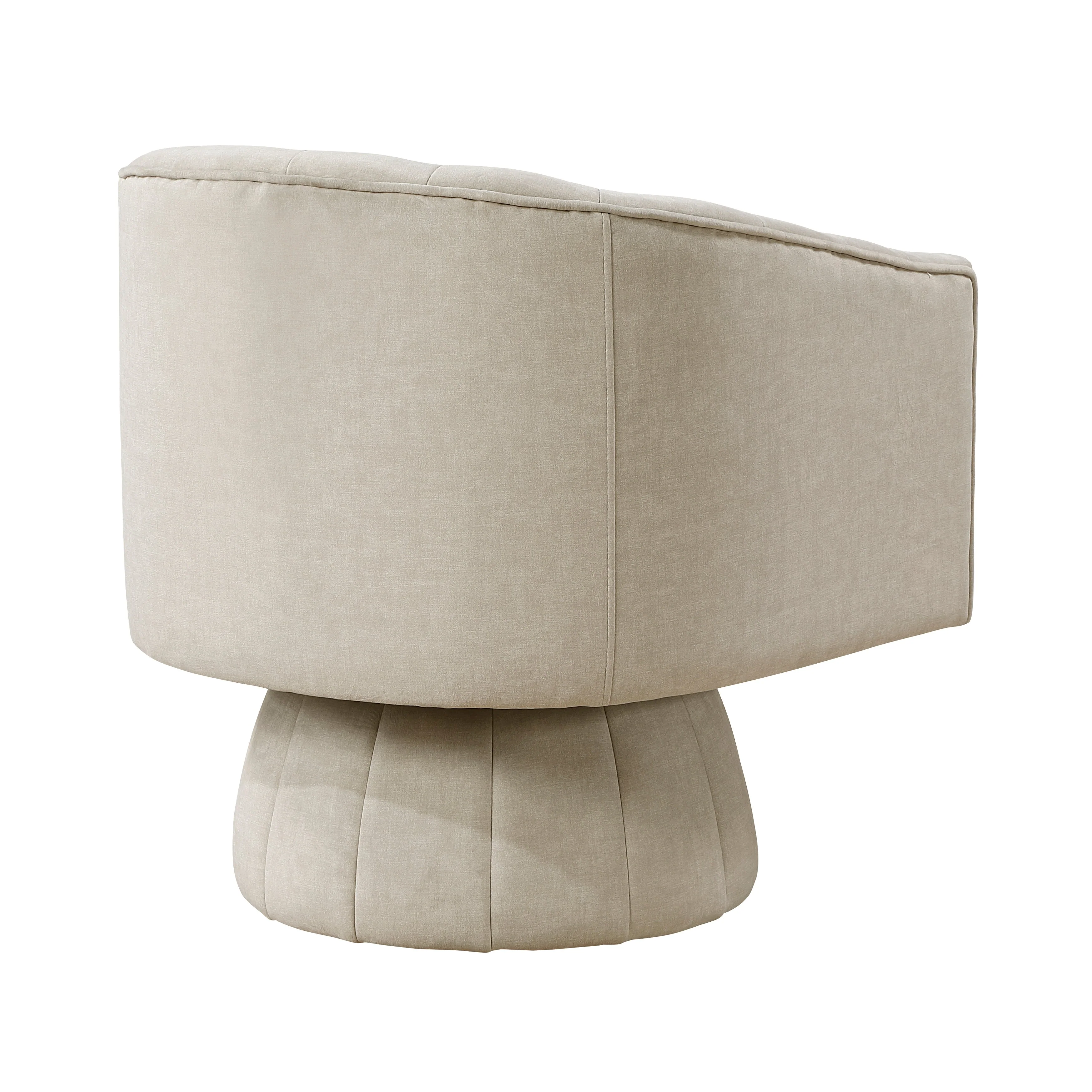 Bristol Taupe Swivel Chair - Image 4
