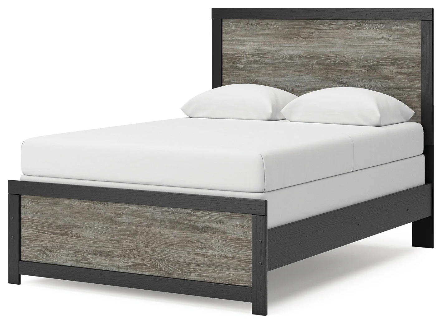 Broachmyn Black/Gray Full Panel Bed - Image 2