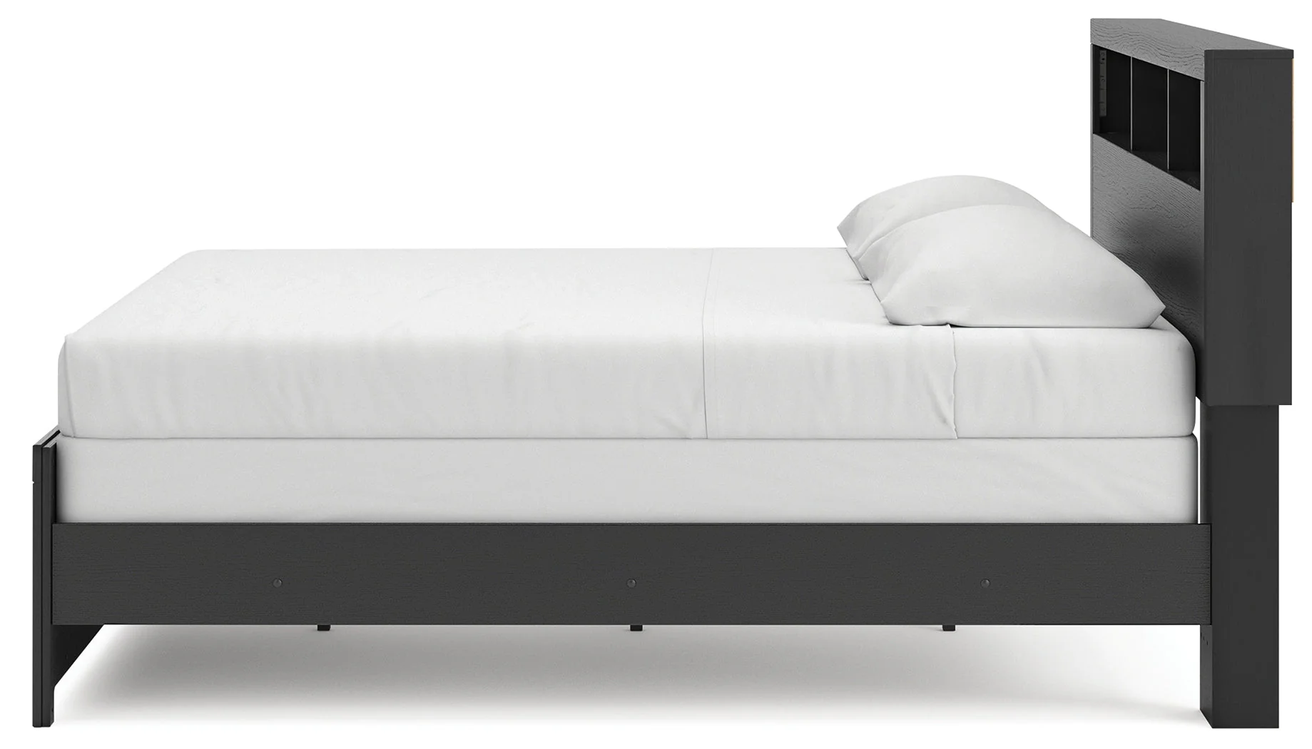 Broachmyn Black/Gray King Bookcase Bed - Image 6