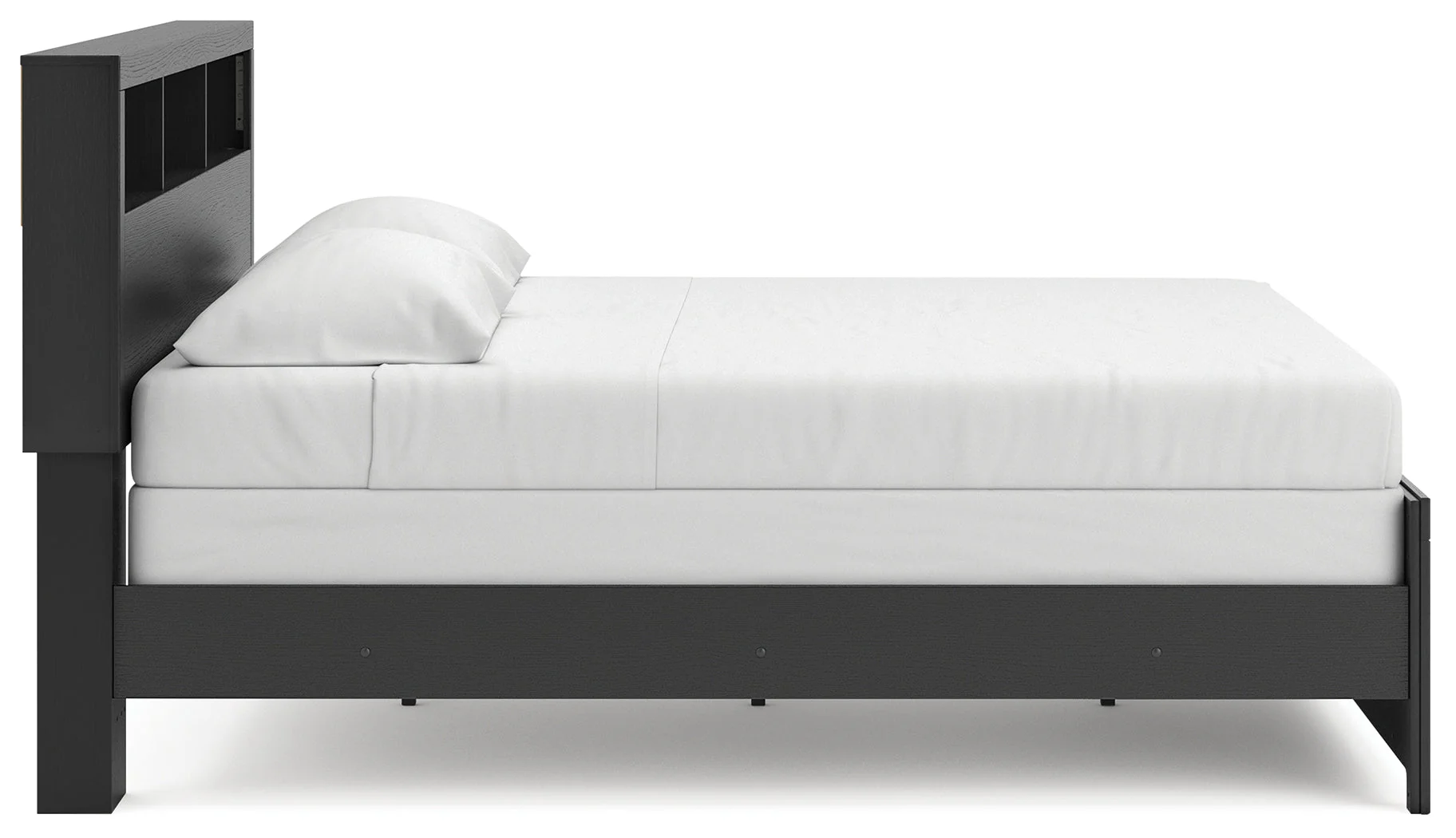 Broachmyn Black/Gray King Bookcase Bed - Image 7