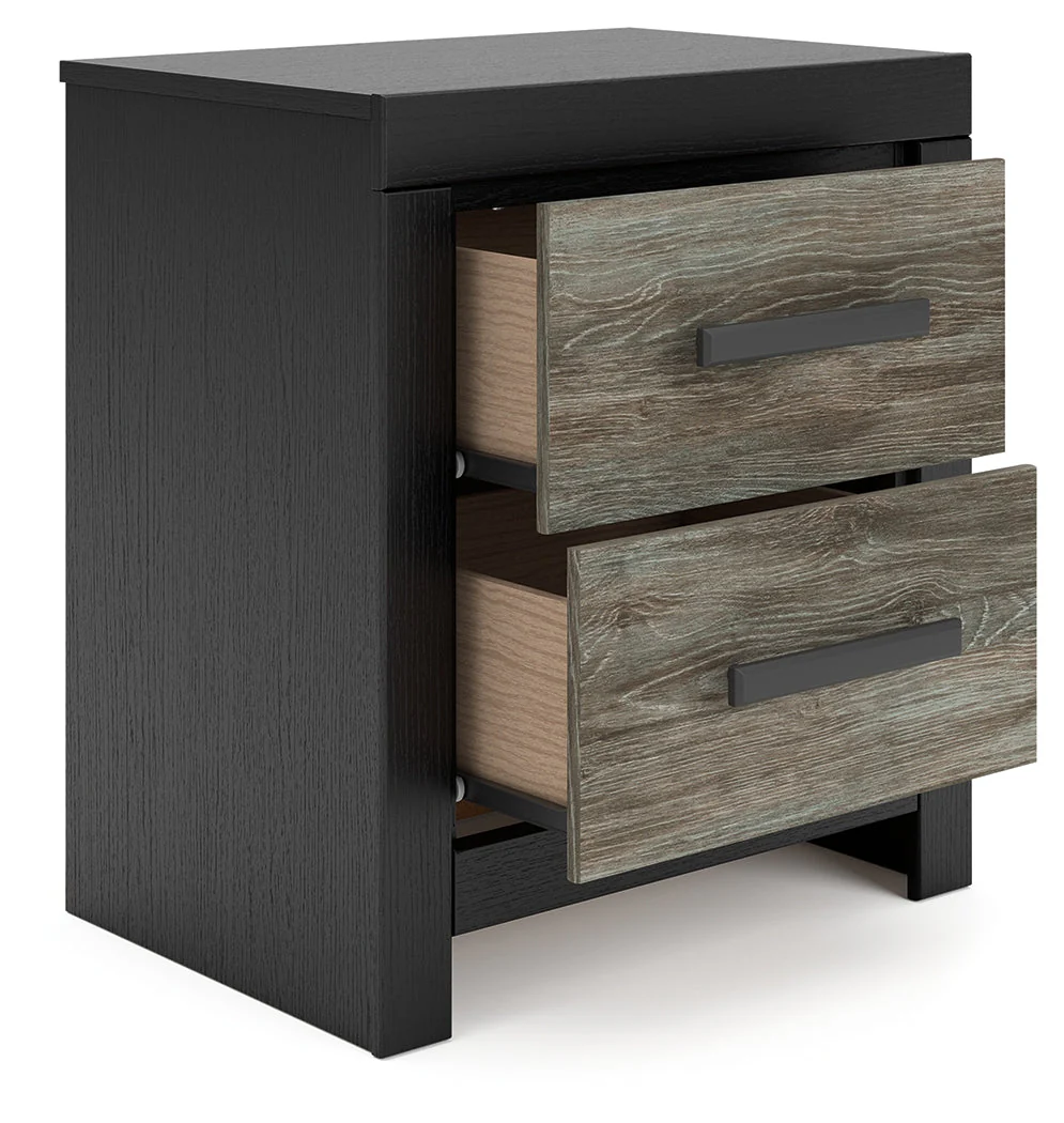 Broachmyn Black/Gray Nightstand - Image 4