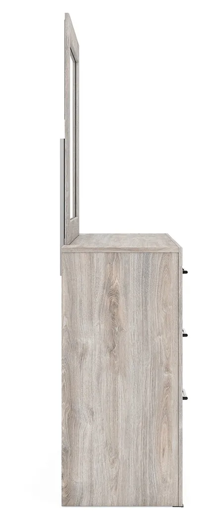 Broachmyn Gray Dresser and Mirror - Image 4