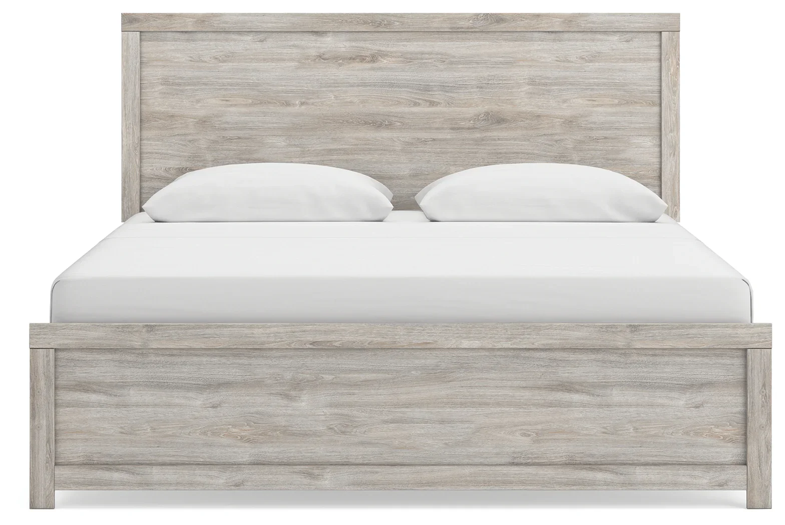 Broachmyn Gray King Panel Bed