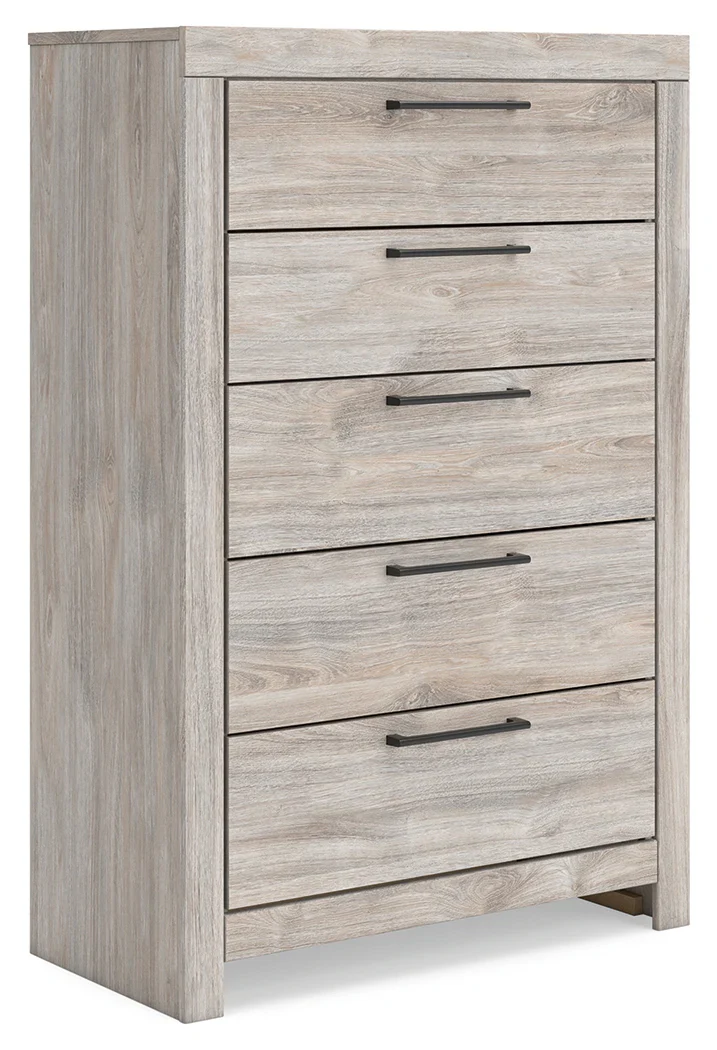 Broachmyn Gray Chest of Drawers - Image 4