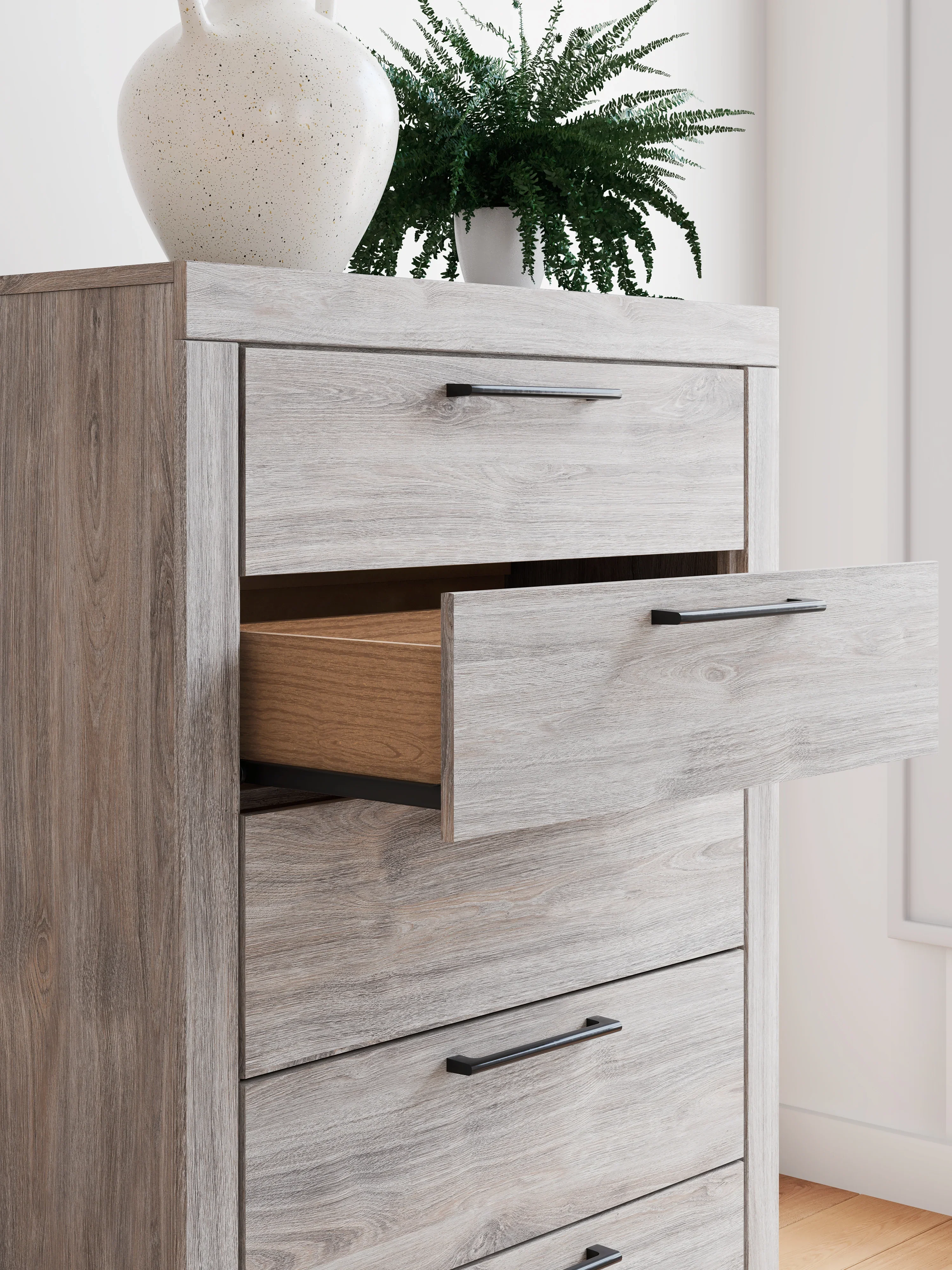 Broachmyn Gray Chest of Drawers - Image 7