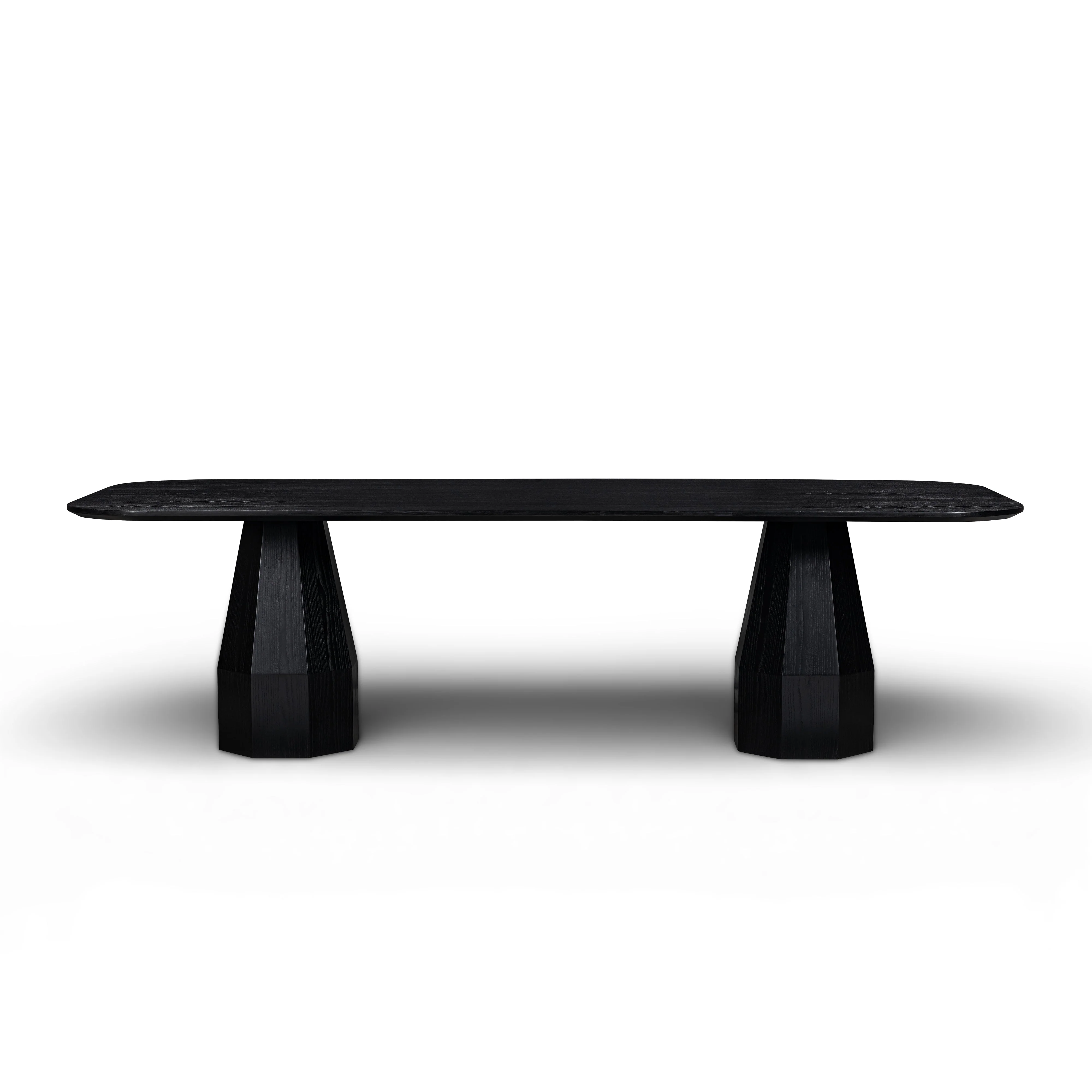 Brocha 106" Ash Wood Rectangular Dining Table