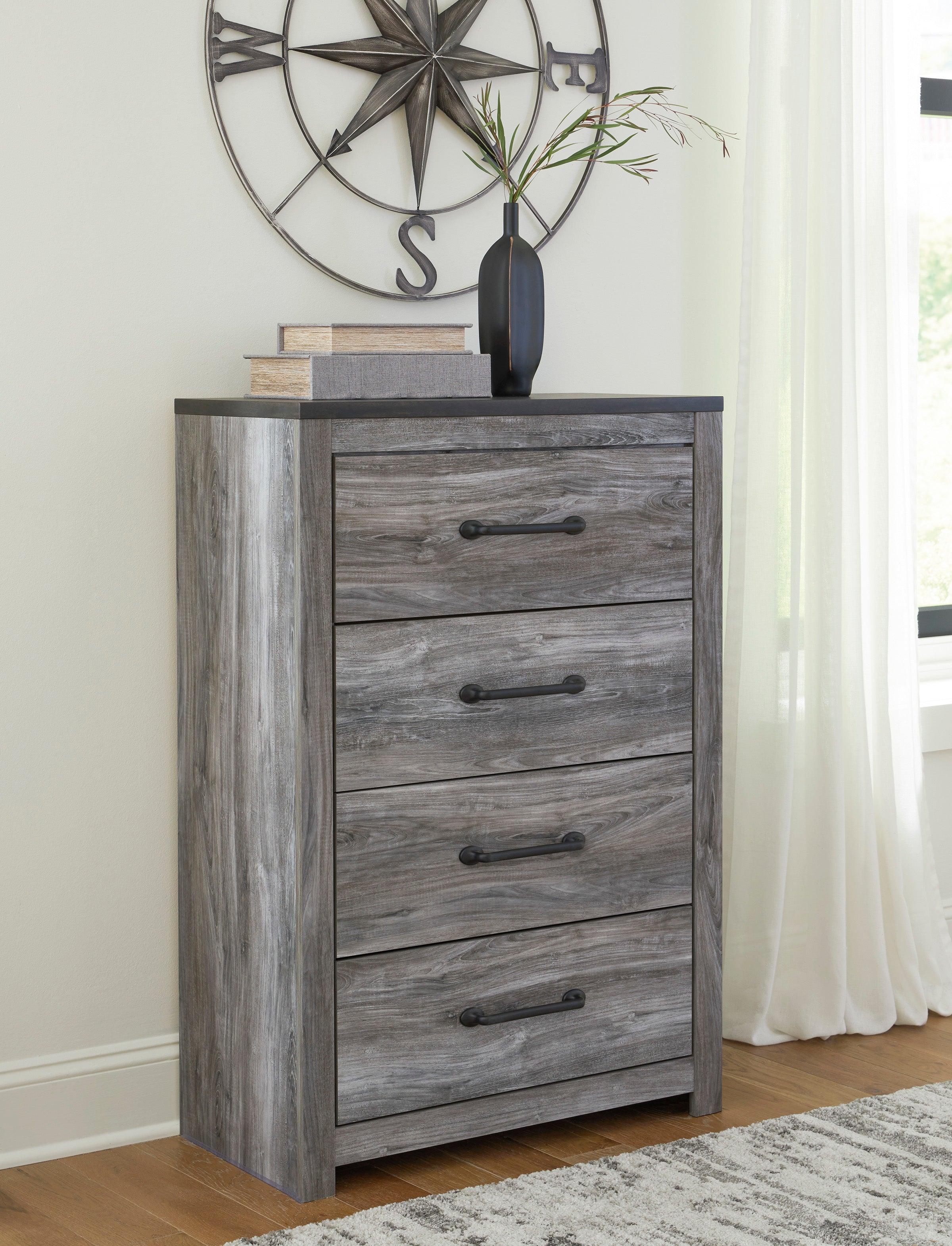 Bronyan Dark Gray Panel Bedroom Set - Image 5