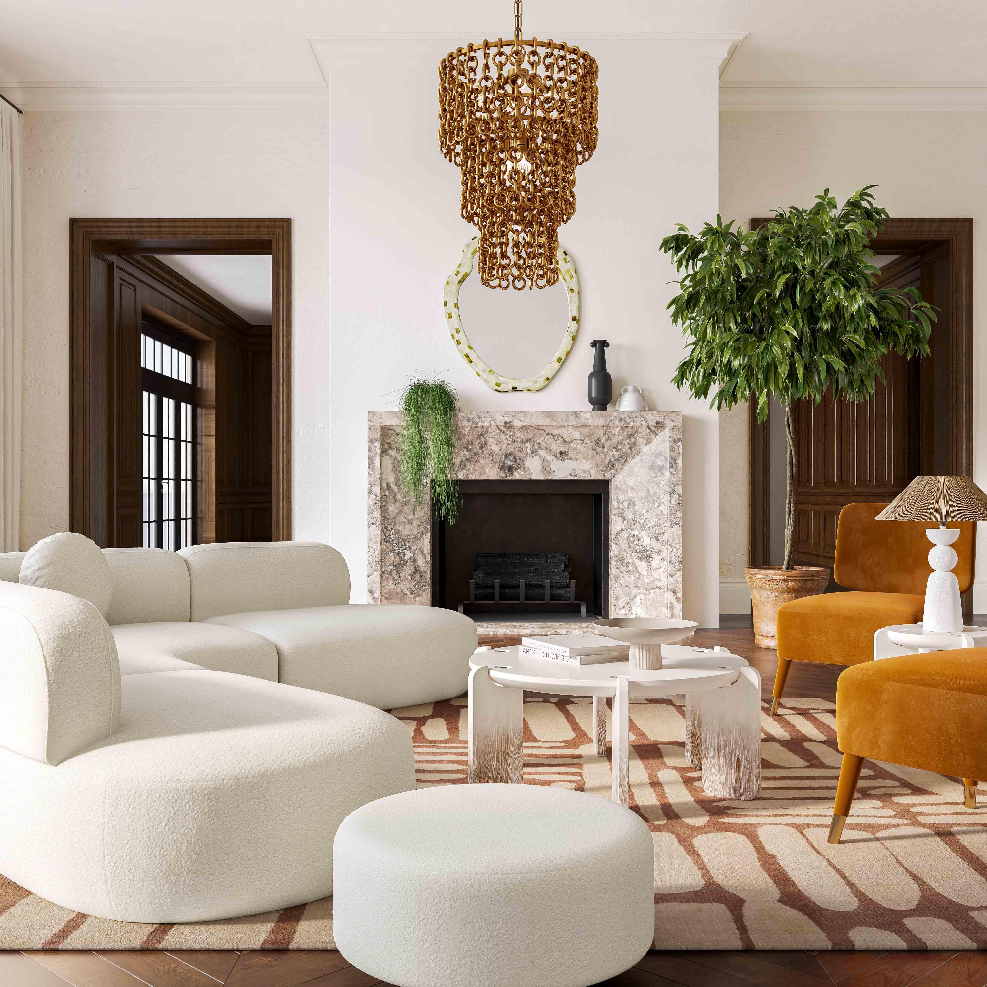 Broohah Upholstered Ottoman - Image 2