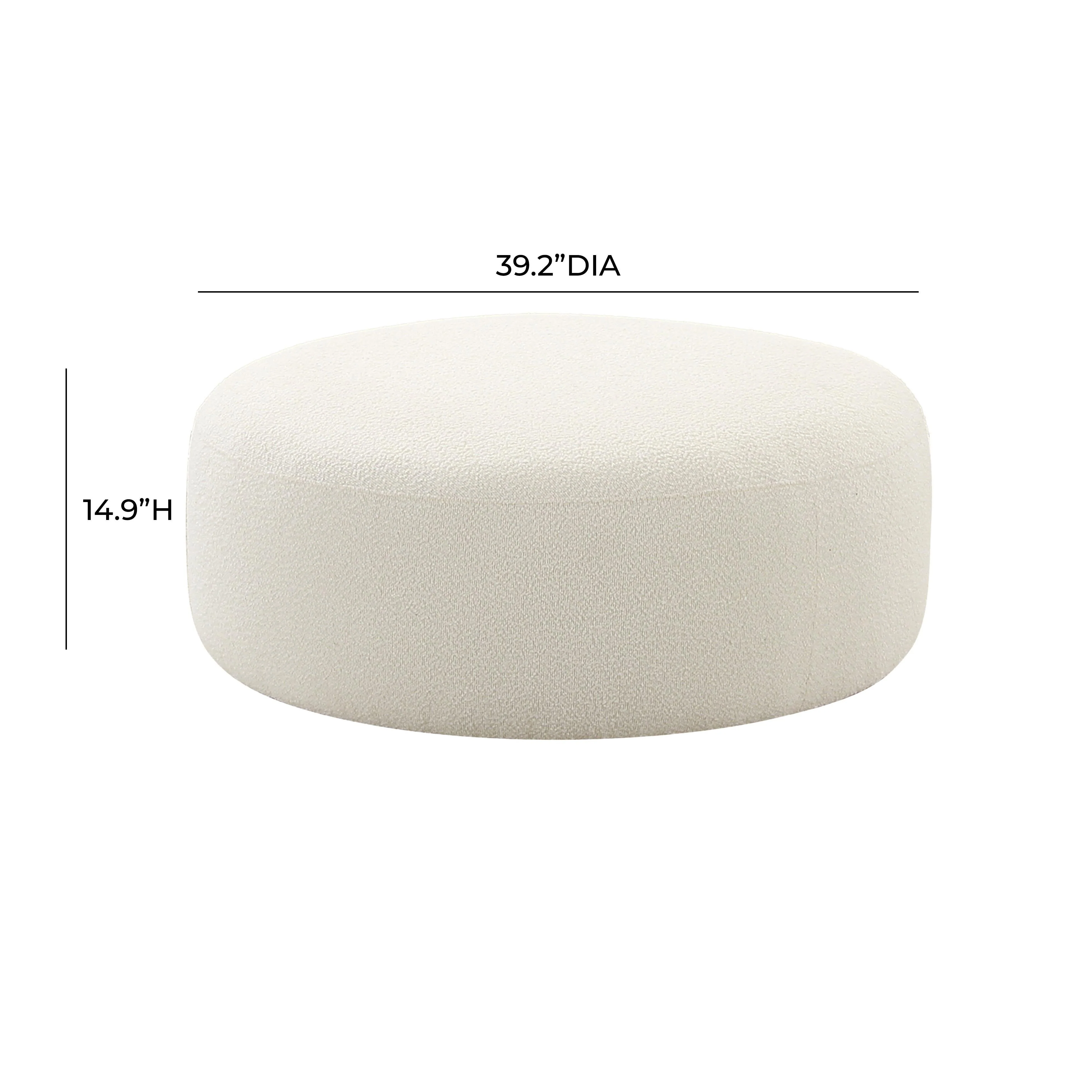 Broohah Upholstered Ottoman - Image 3