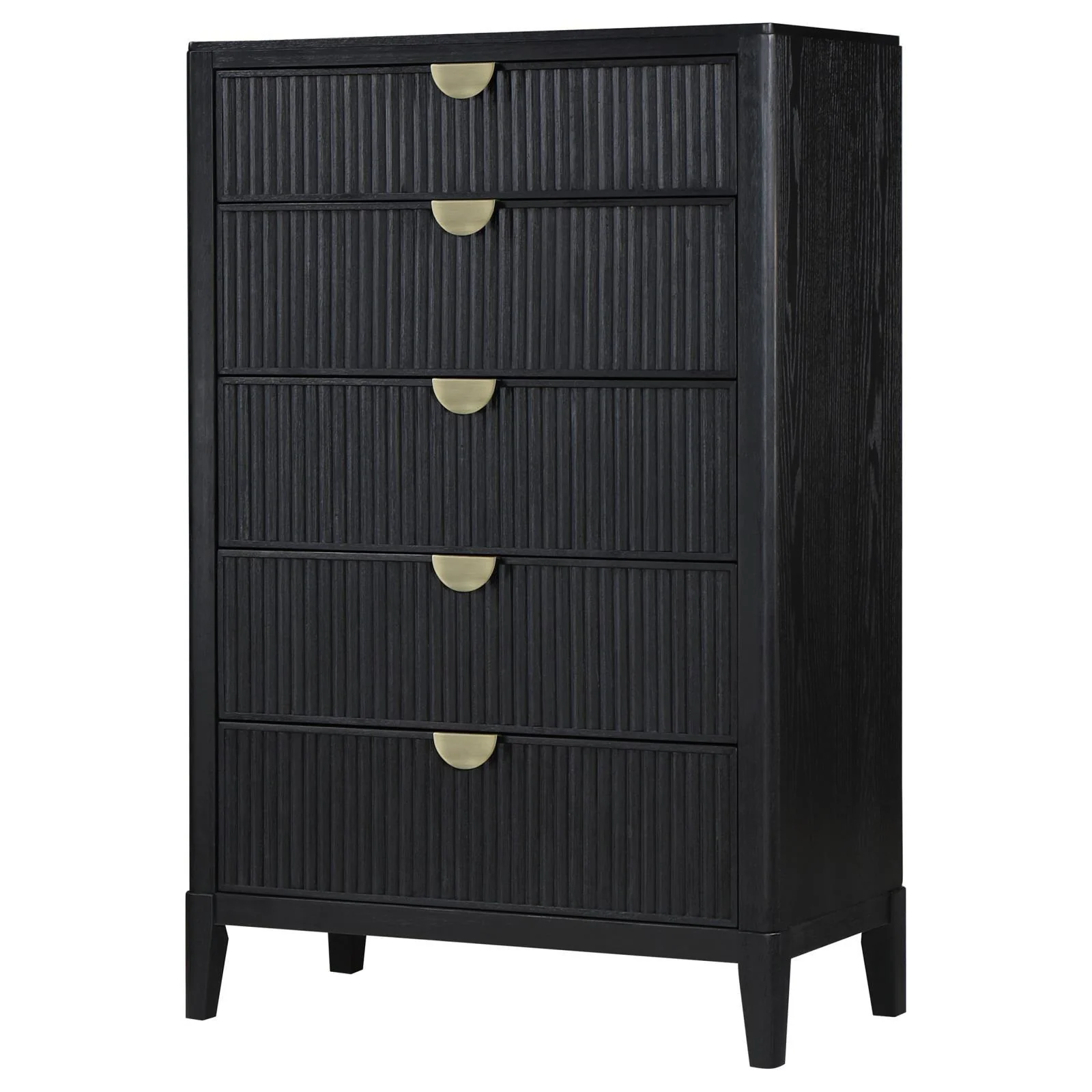 Brookmead 5-drawer Bedroom Chest Black - Image 4
