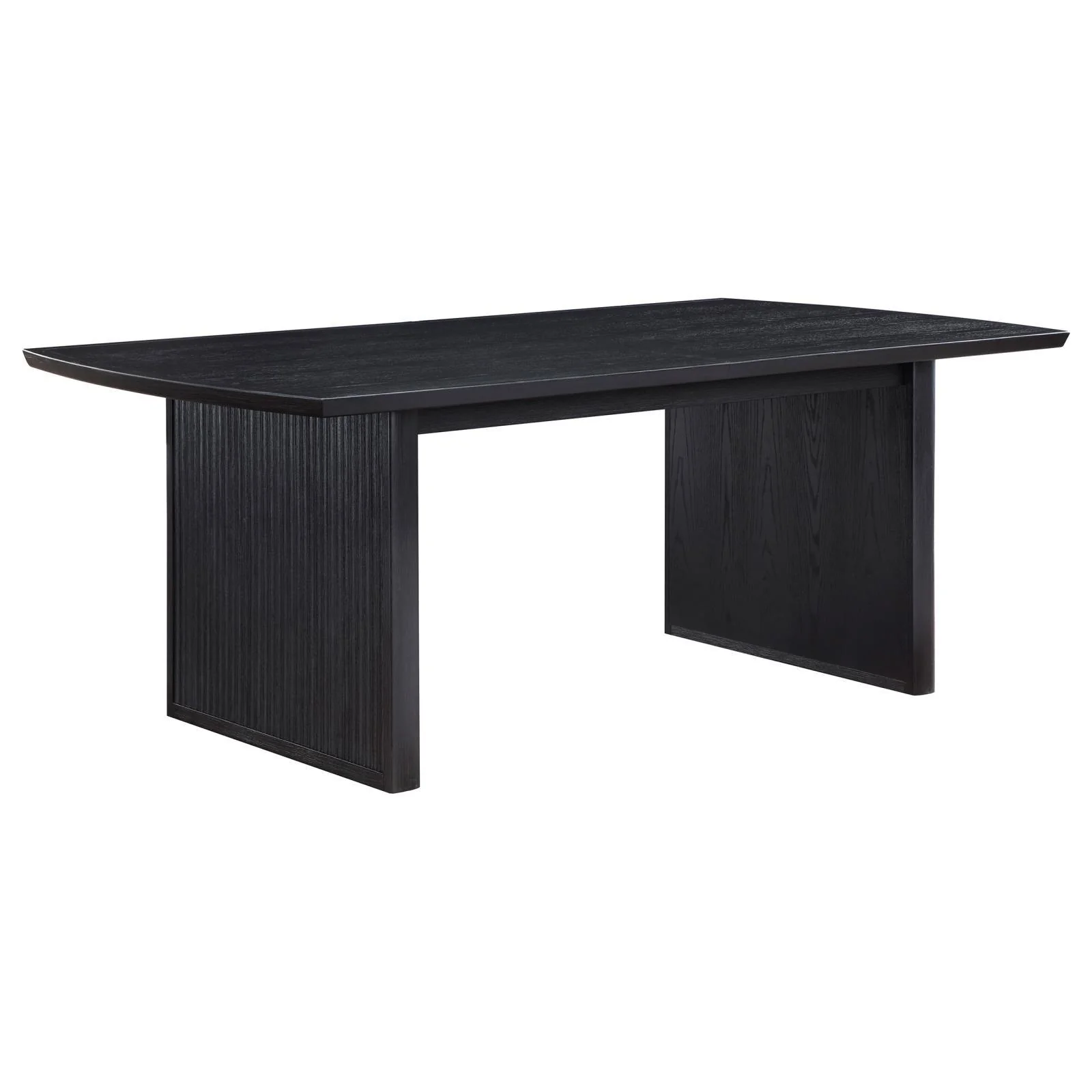 Brookmead Black 7-Piece Rectangular Dining Set with 18" Removable Extension Leaf - Image 3