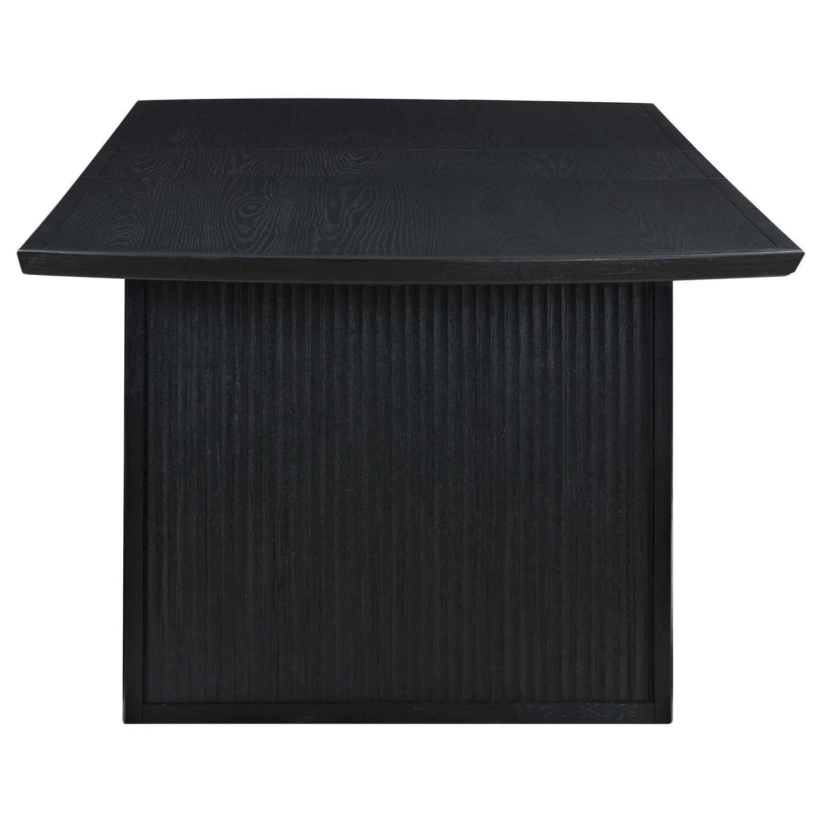 Brookmead Black 7-Piece Rectangular Dining Set with 18" Removable Extension Leaf - Image 6