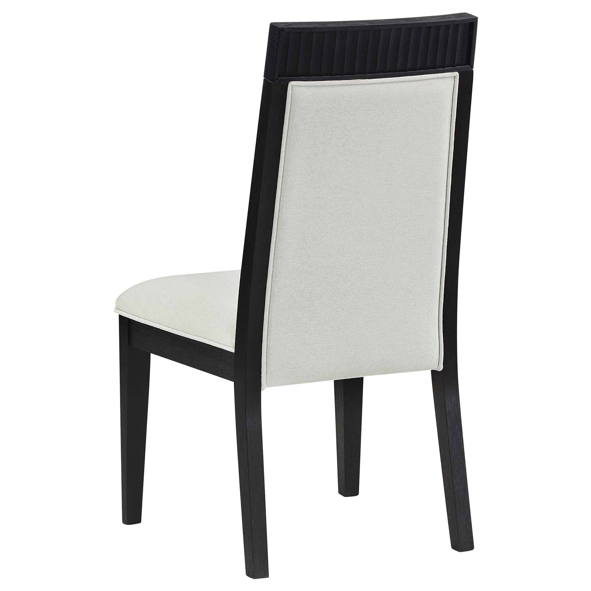 Brookmead Ivory/Black Dining Side Chair (Set of 2) - Image 7