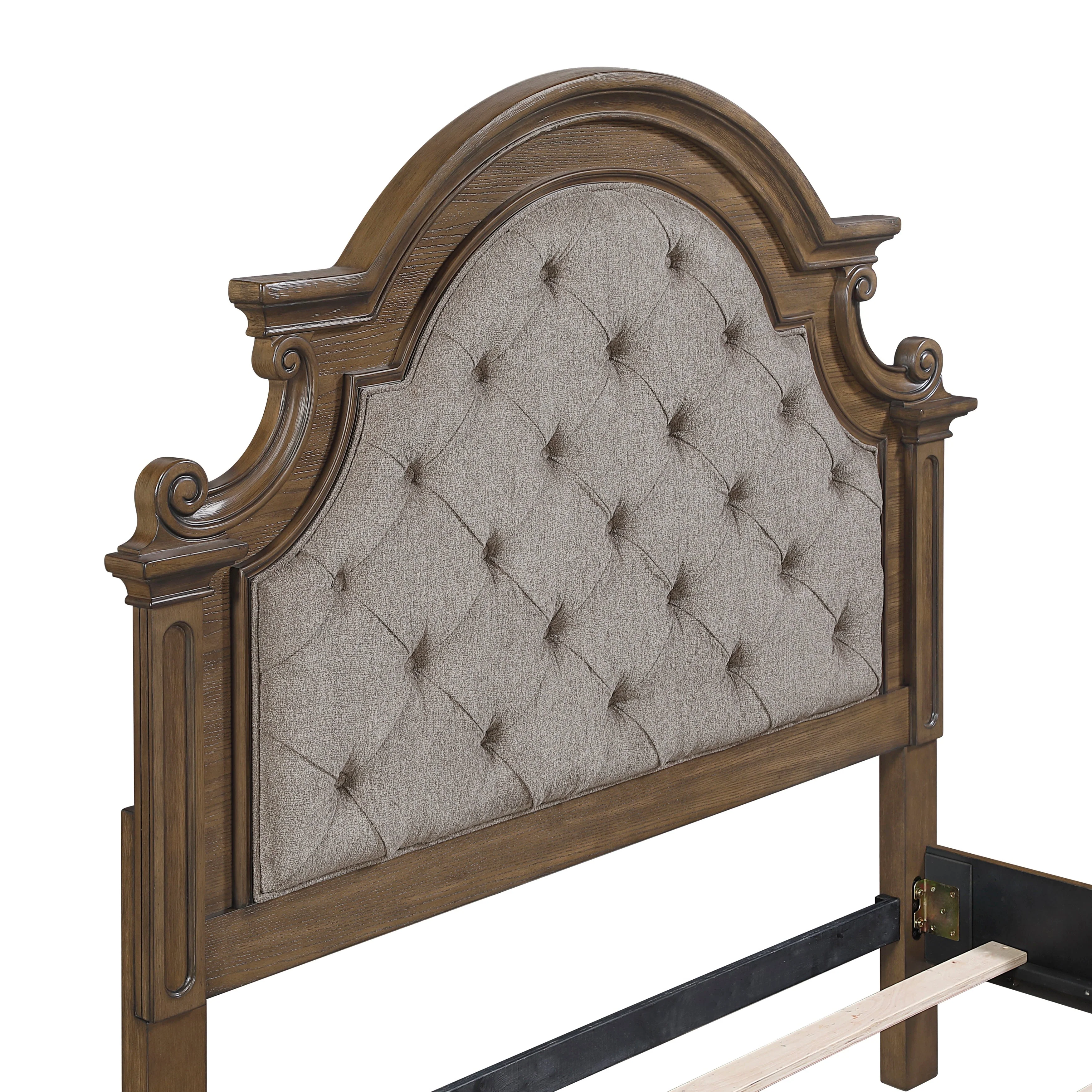 Buckingham Brown Eastern King Bed - Image 6