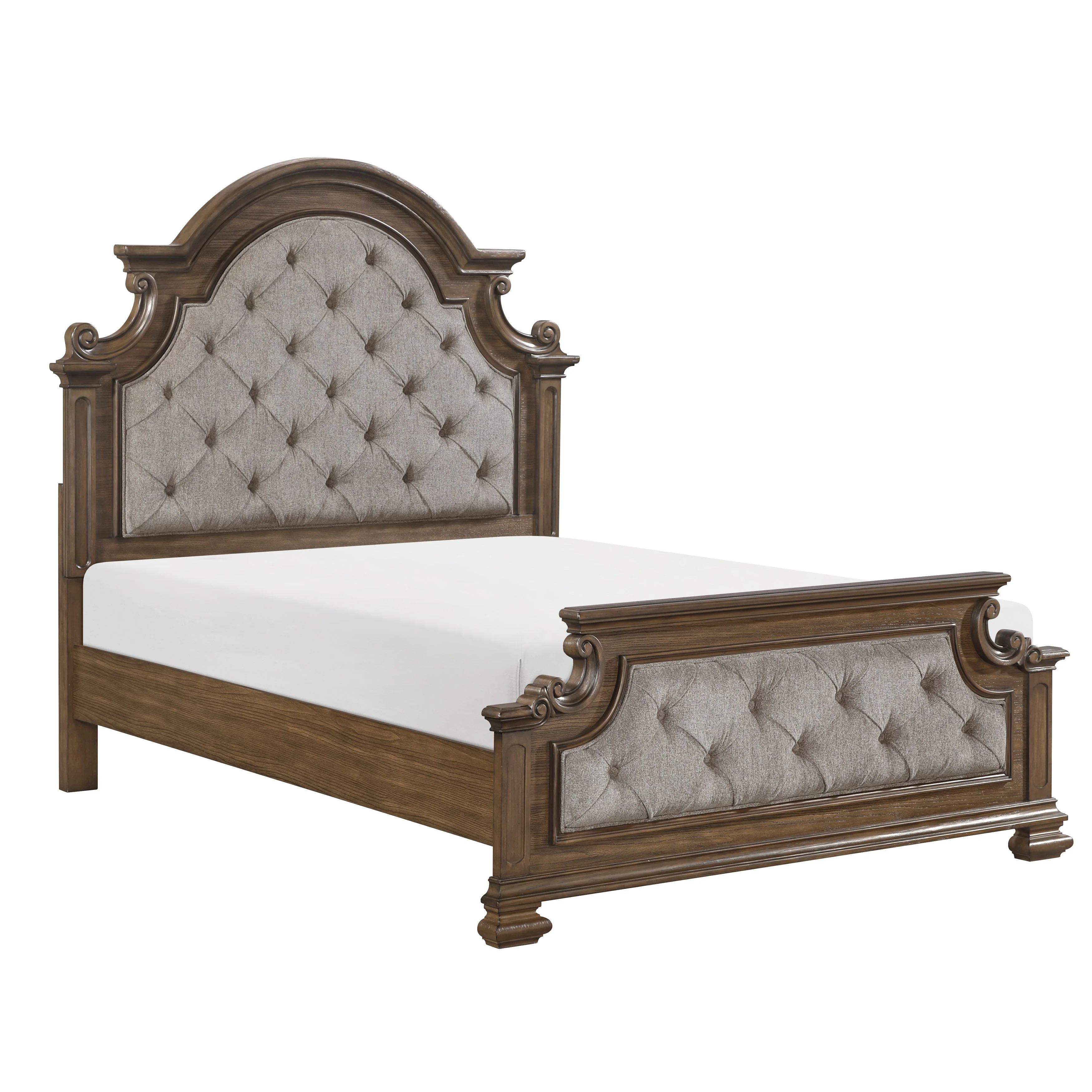 Buckingham Brown Queen Bed - Image 3