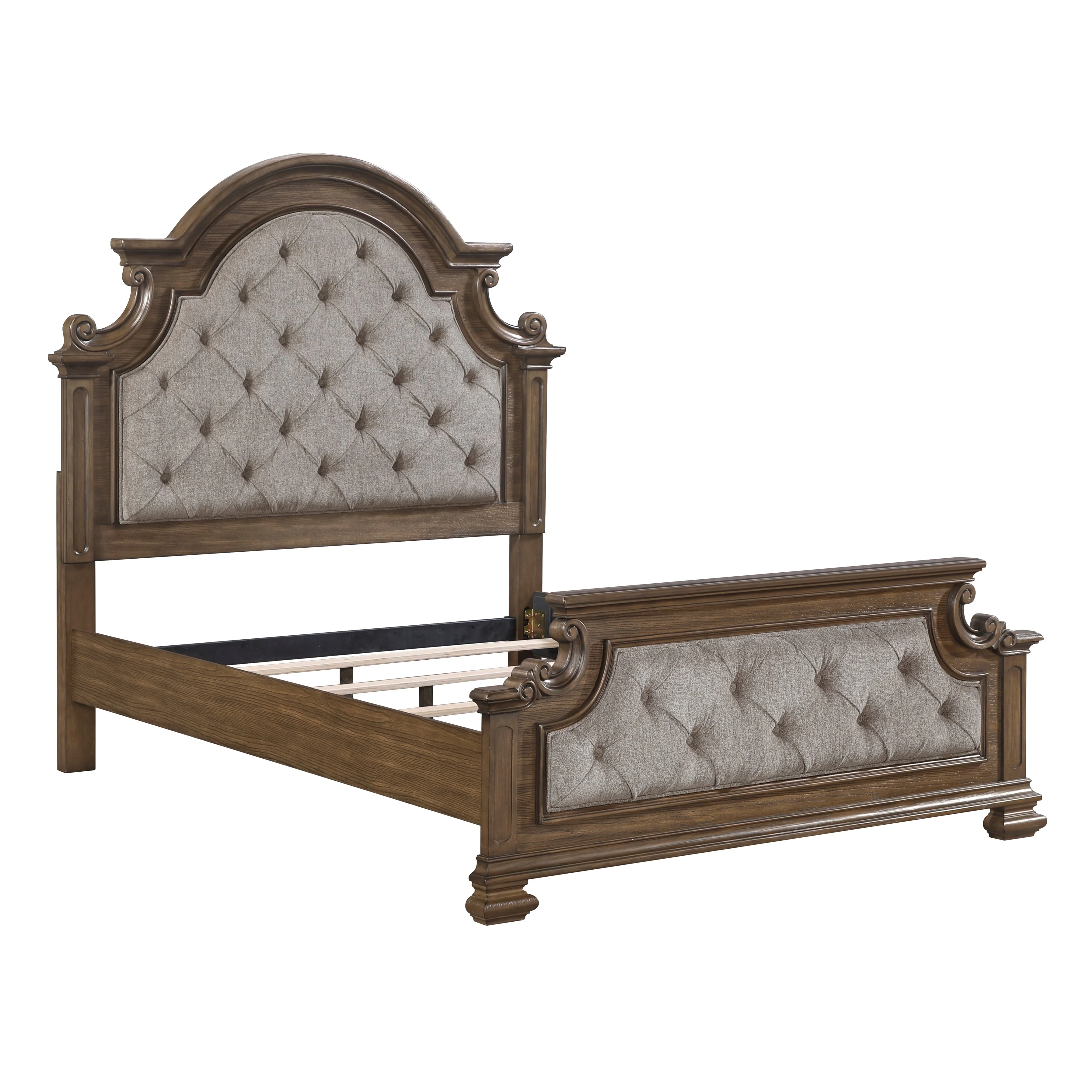 Buckingham Brown Queen Bed - Image 4