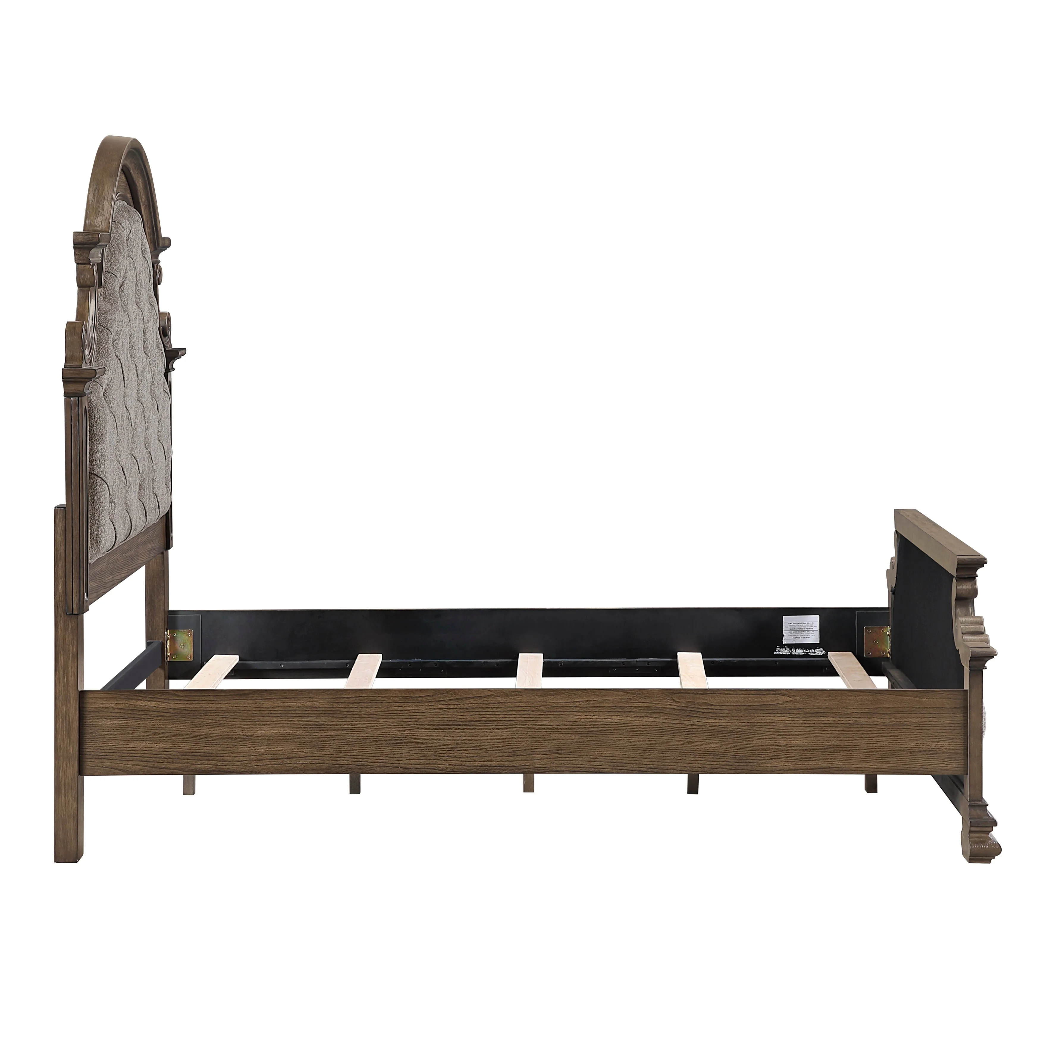 Buckingham Brown Queen Bed - Image 6