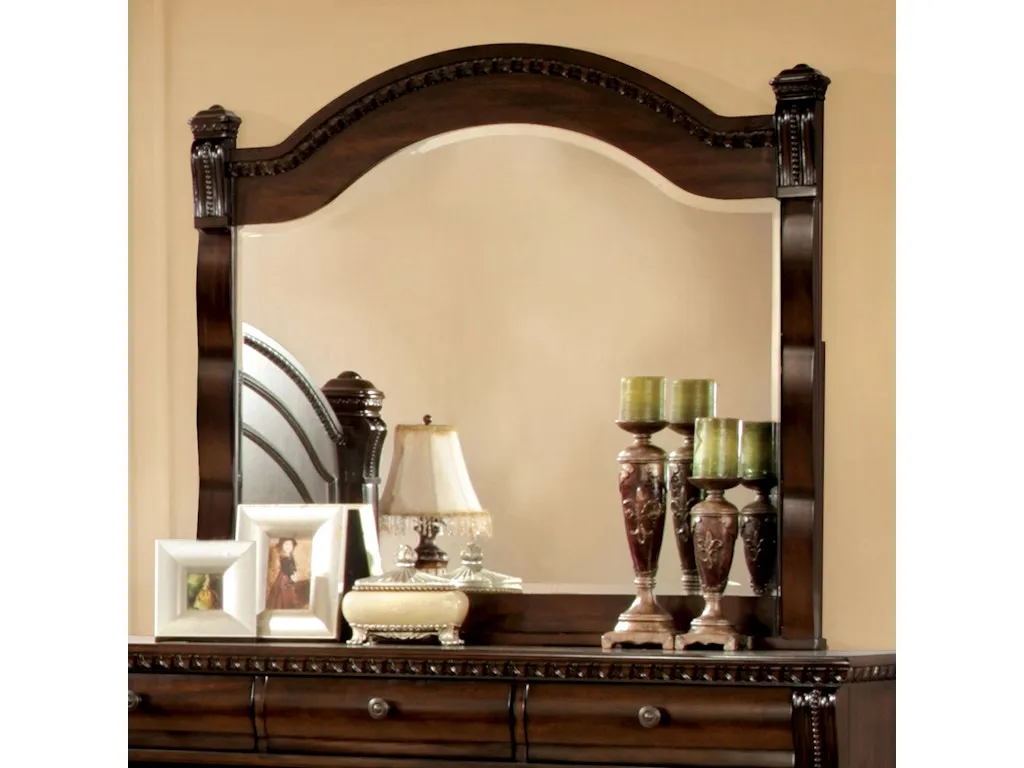 Burleigh Cherry 5-Piece Queen Bedroom Set - Image 5